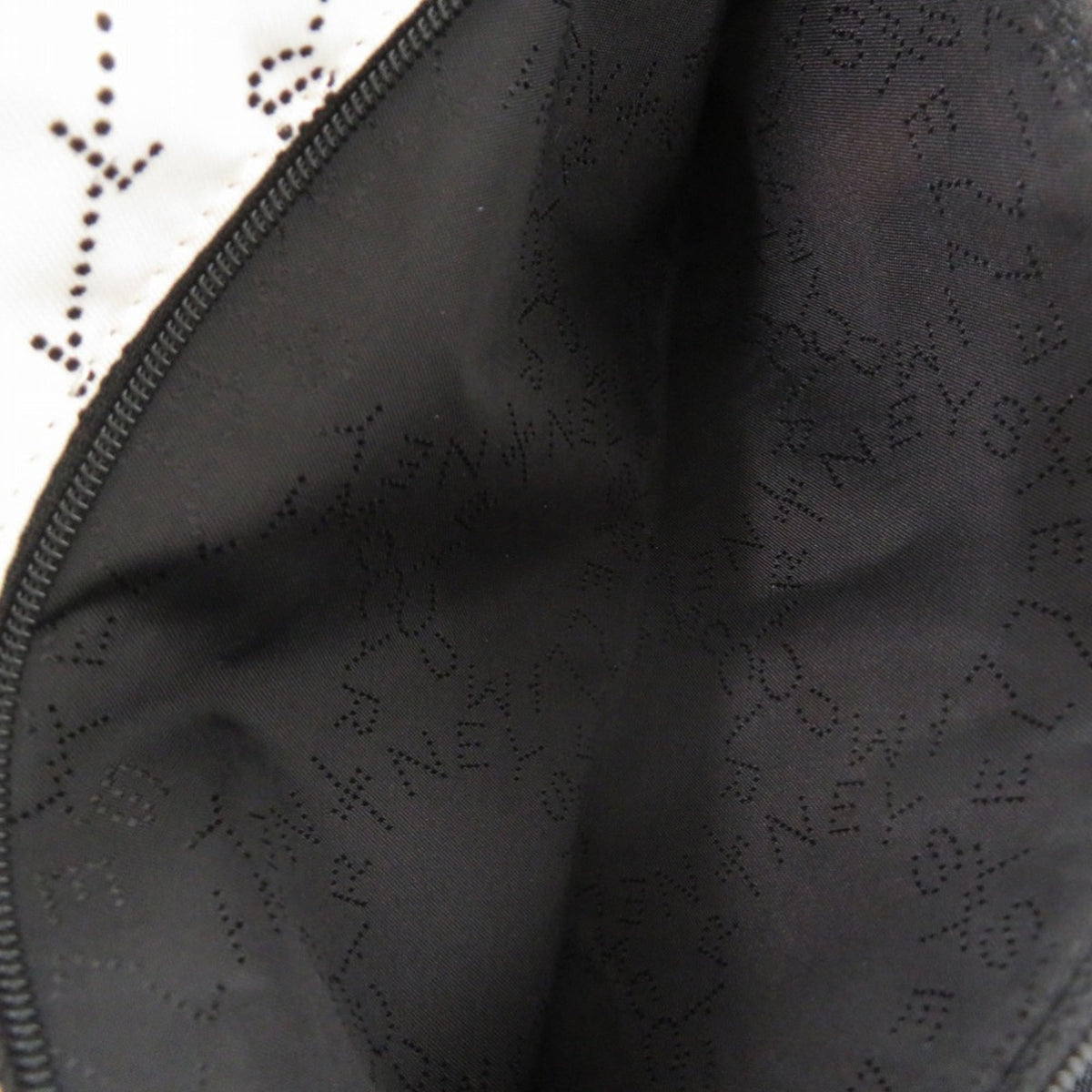 Stella Mccartney Black White Nylon Fanny Pack Sling Bag (Pre-Owned)