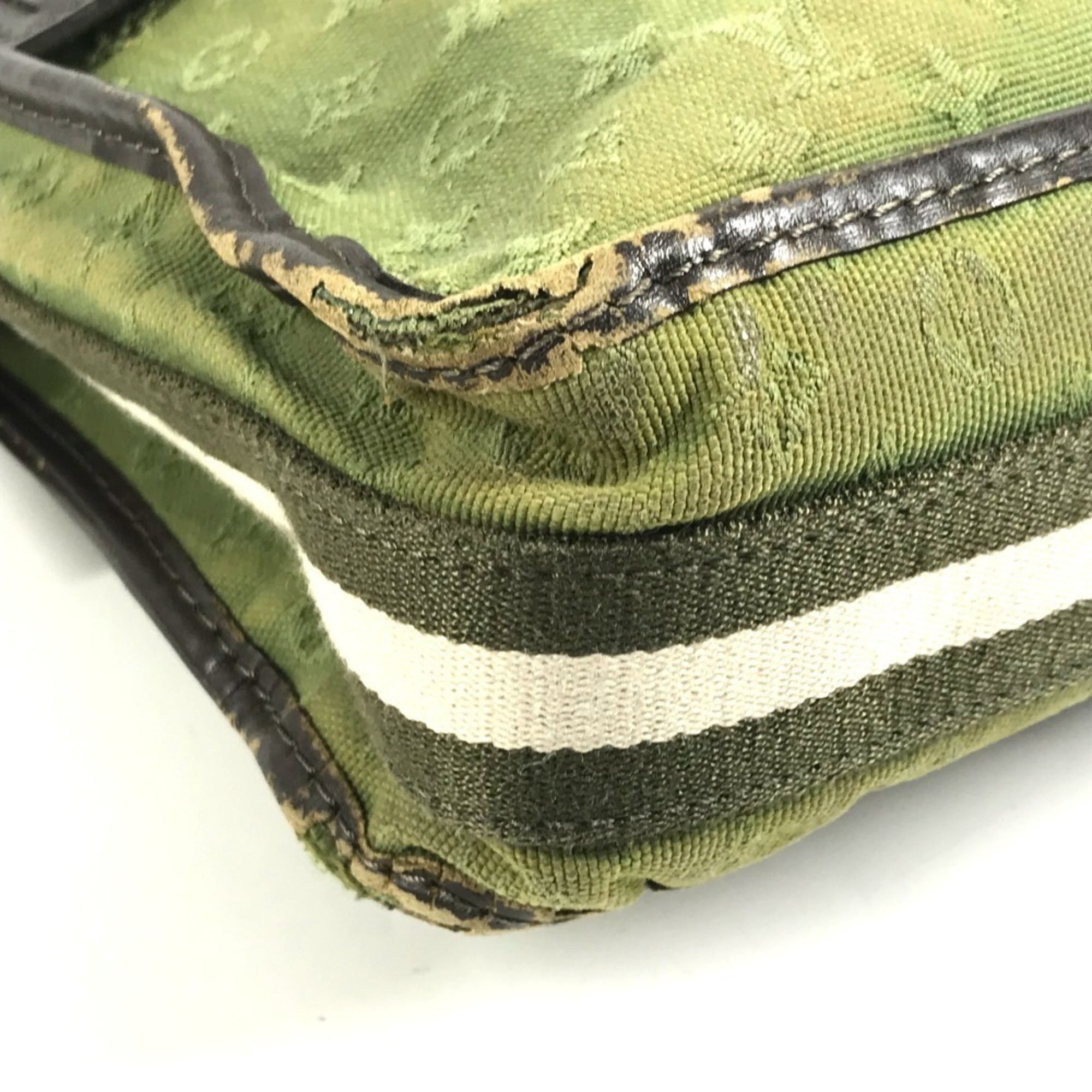 Louis Vuitton Khaki Monogram Mini Canvas Shoulder Bag (Pre-Owned)