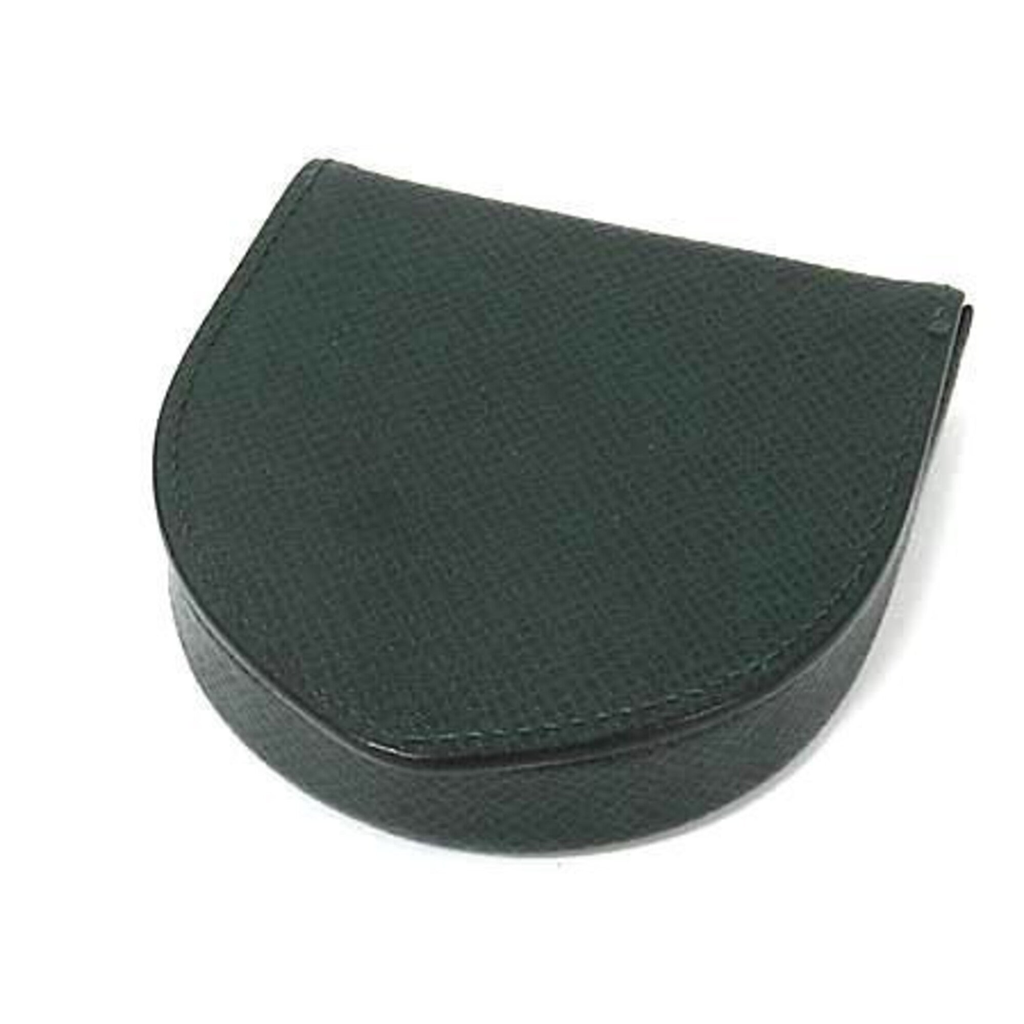 Louis Vuitton Episea Green Taiga Leather Coin Purse/Coin Case (Pre-Owned)
