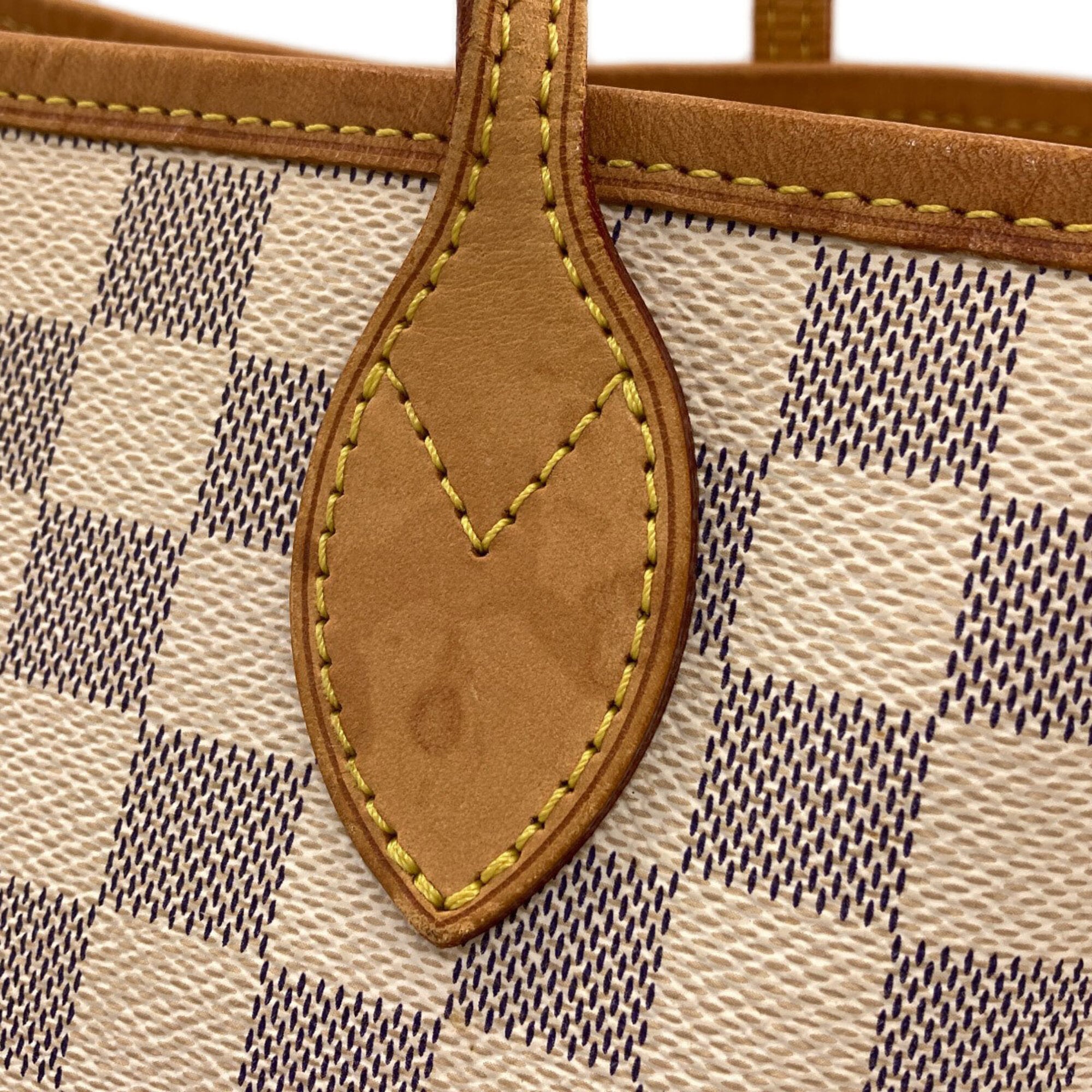 Louis Vuitton Damier Azur Azur Damier Canvas Damier Canvas Tote Bag (Pre-Owned)