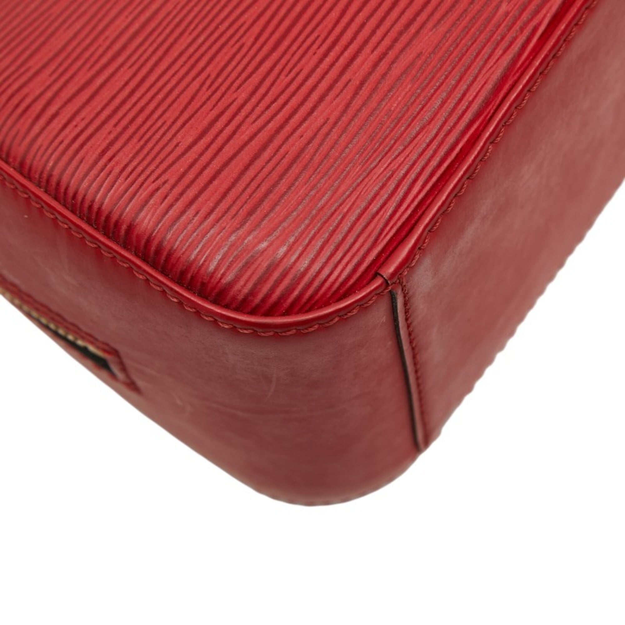 Louis Vuitton Epi Castilian Red Leather Handbag (Pre-Owned)