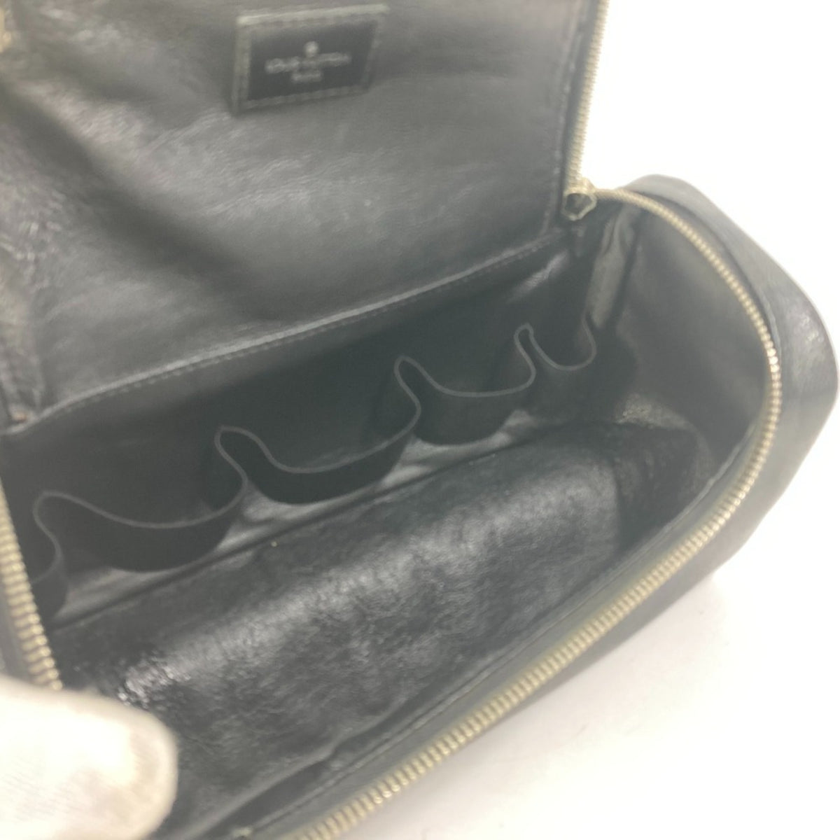 Louis Vuitton Damier Graphite Black Galle Damier Graphite Clutch Bag Pouch (Pre-Owned)