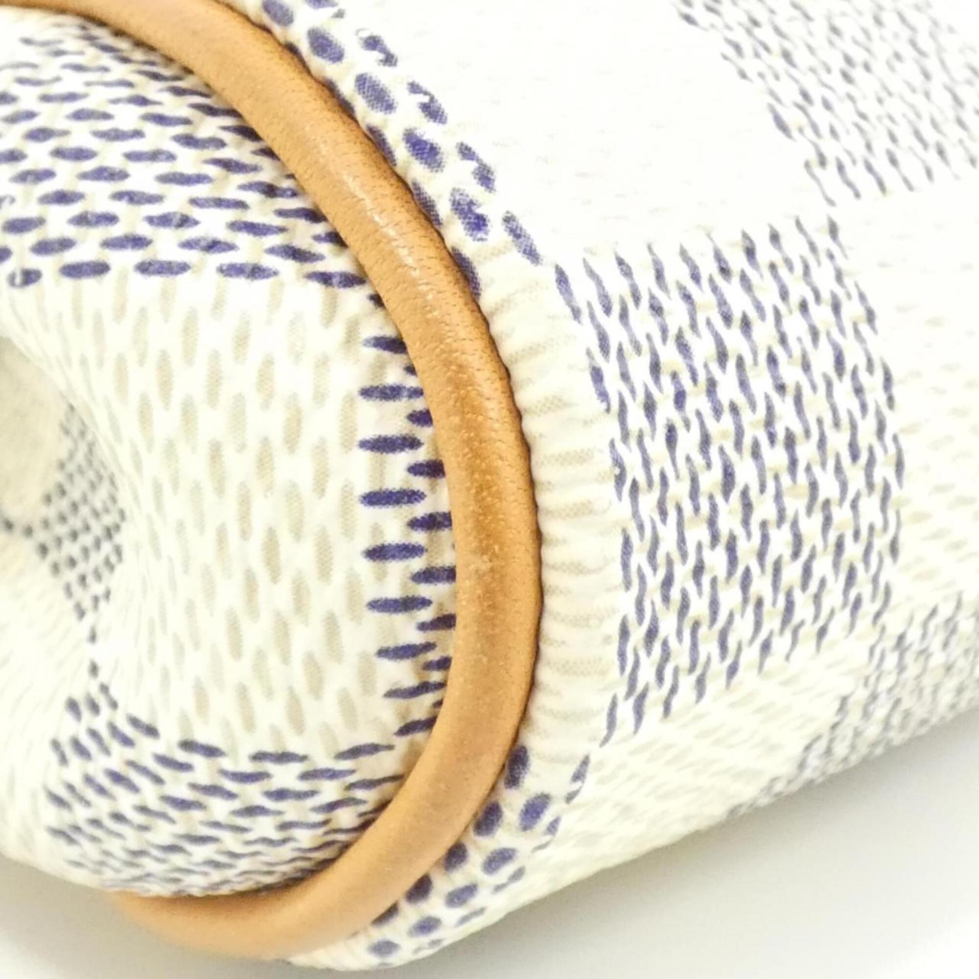 Louis Vuitton Azur Coated Canvas Shoulder Bag (Pre-Owned)