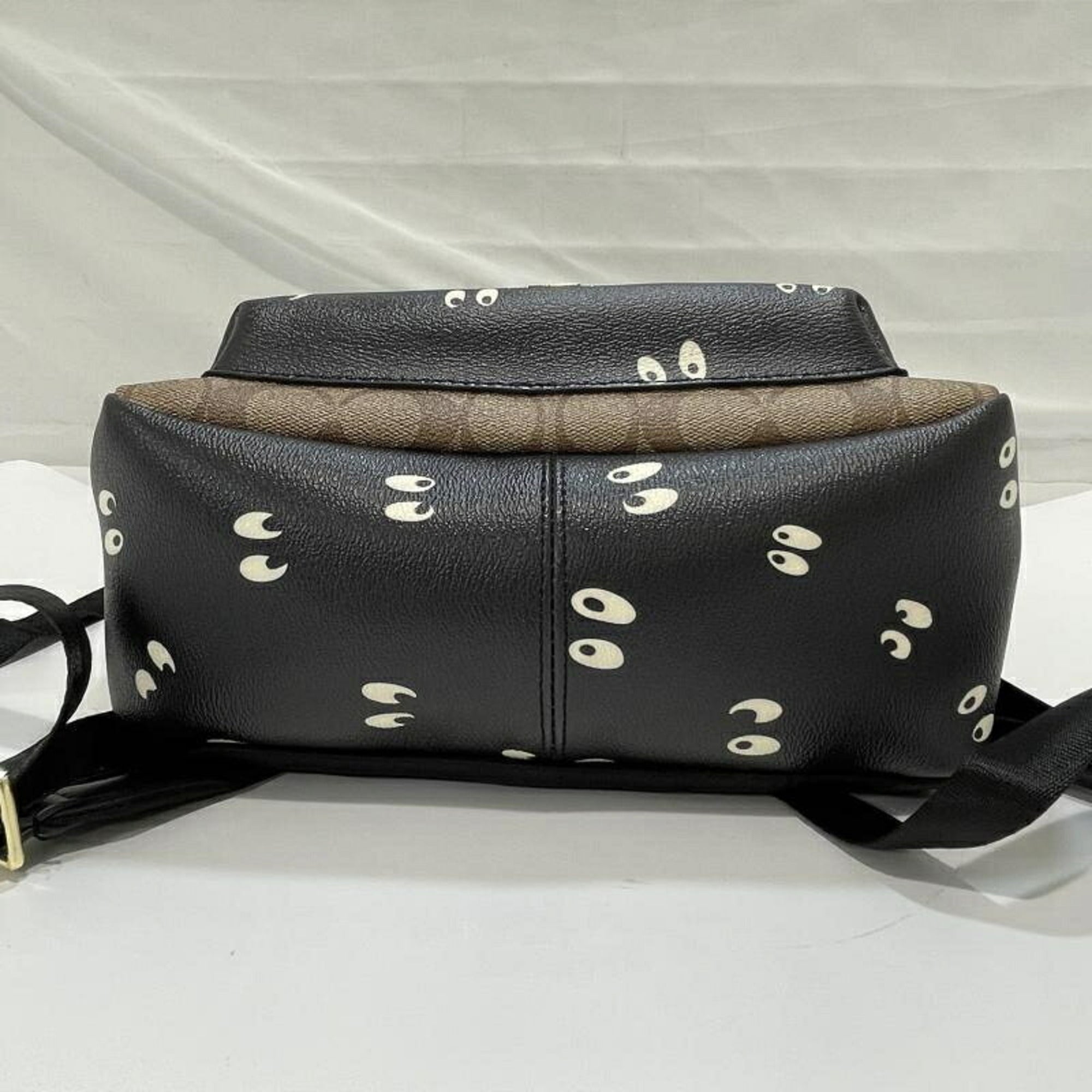 Coach Black Brown Backpack (Pre-Owned)