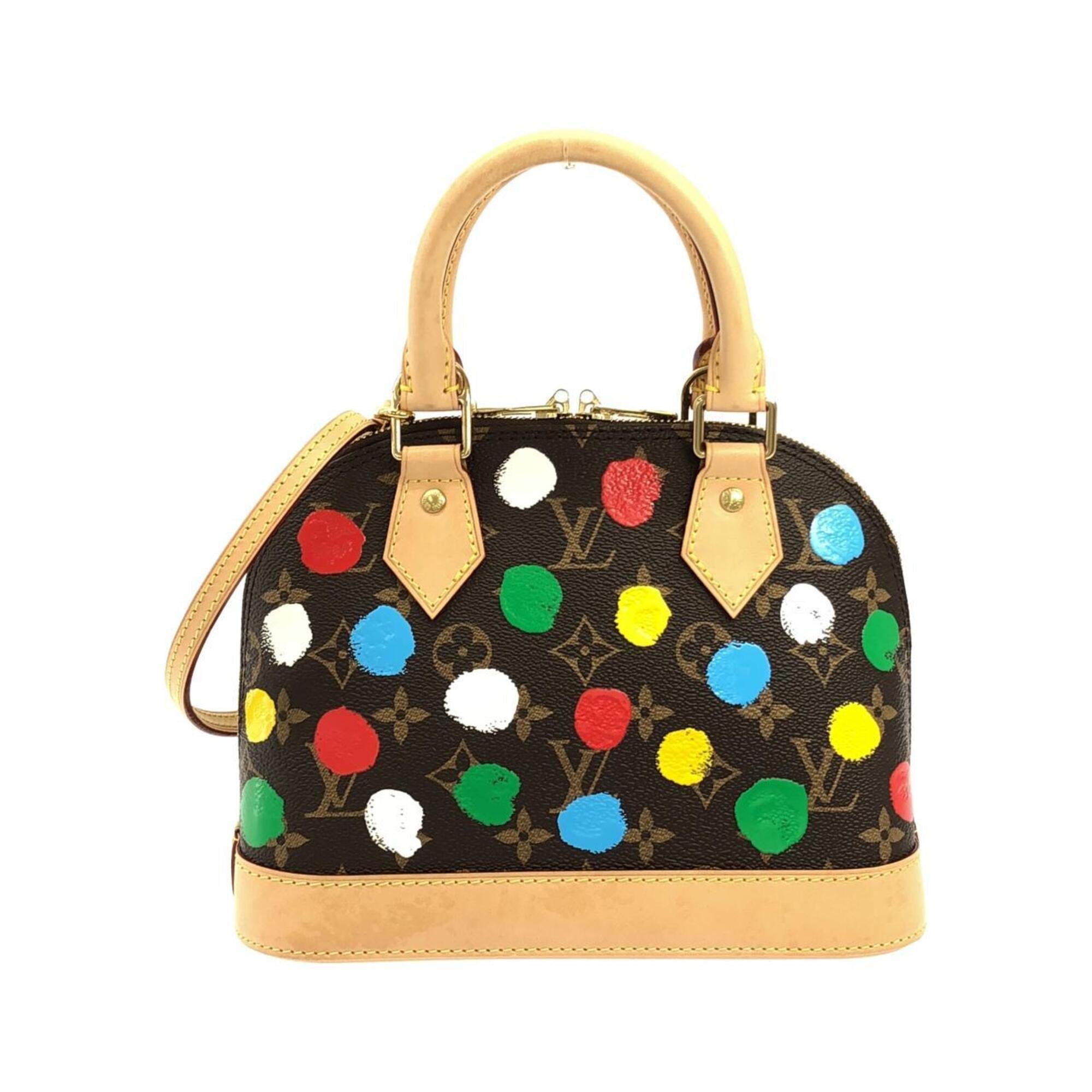 Louis Vuitton Marron Coated Canvas Handbag (Pre-Owned)
