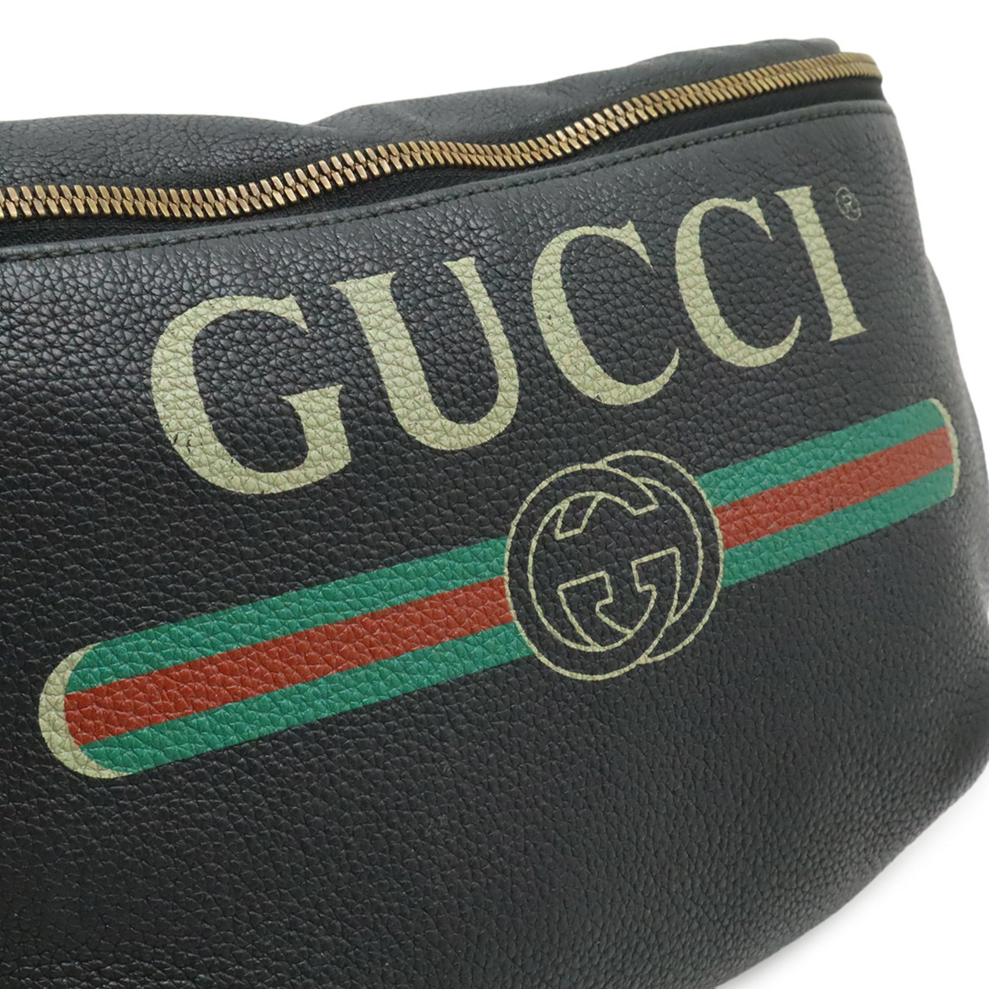 Gucci Black Leather Baguette Bag Sling Bag (Pre-Owned)