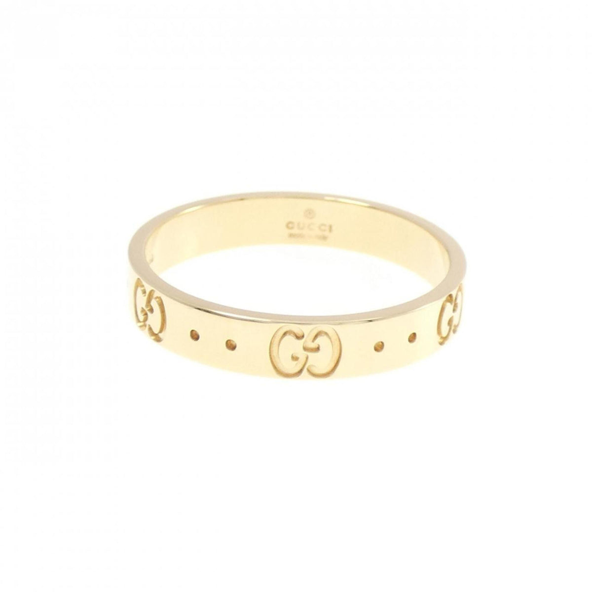 Gucci Yellow Gold (18K) Band Ring (Pre-Owned)