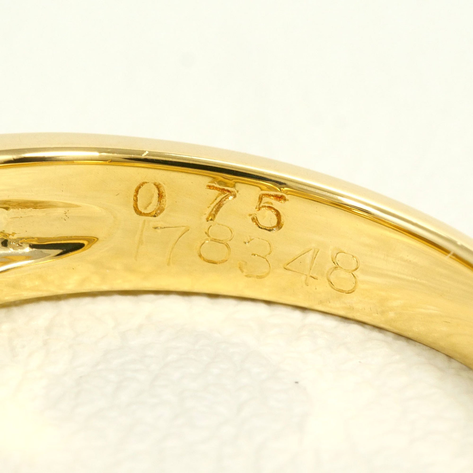 Unbranded Platinum Yellow Gold Yellow Gold (18K) Platinum 900 Band Ring (Pre-Owned)