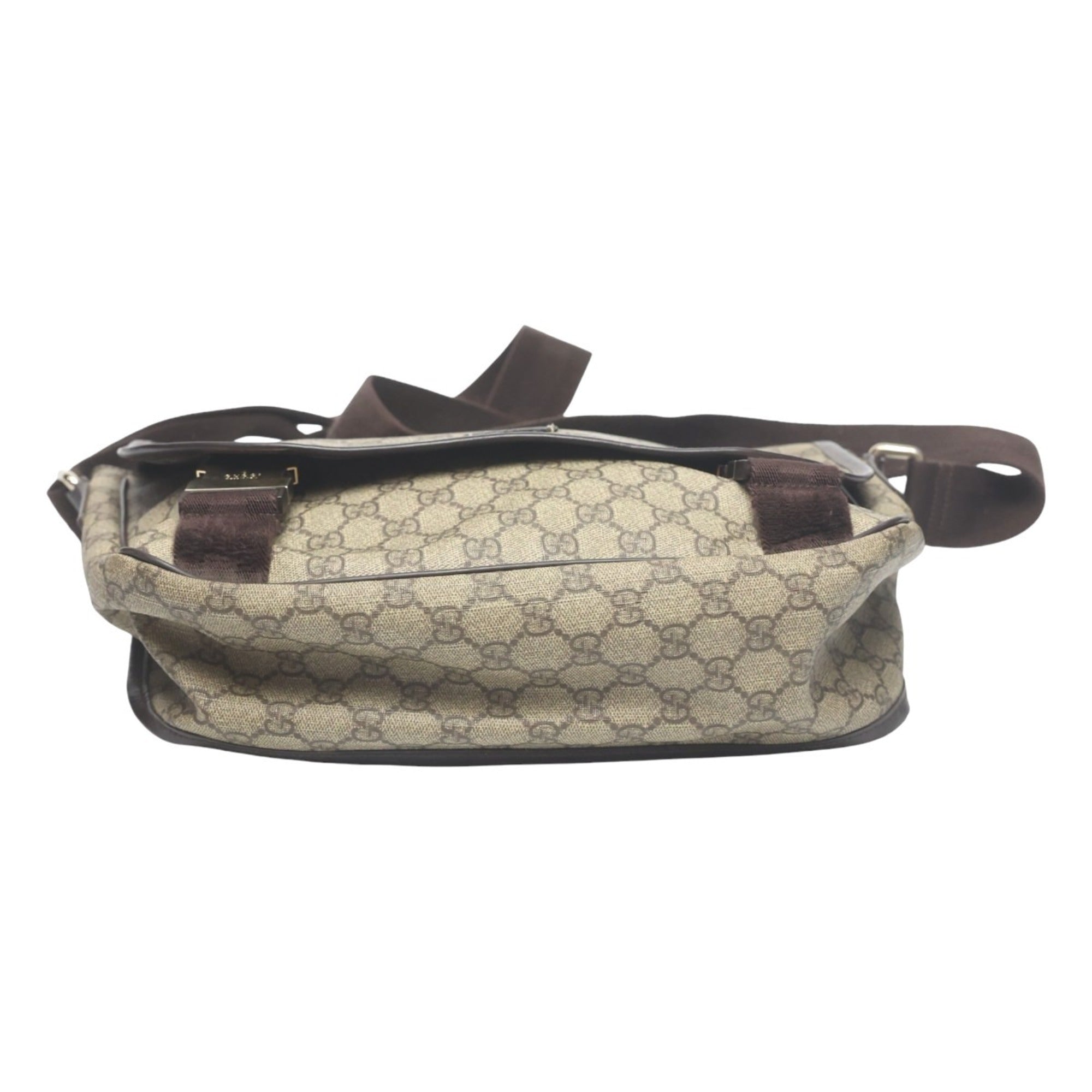 Gucci Brown Gg Plus Shoulder Bag (Pre-Owned)