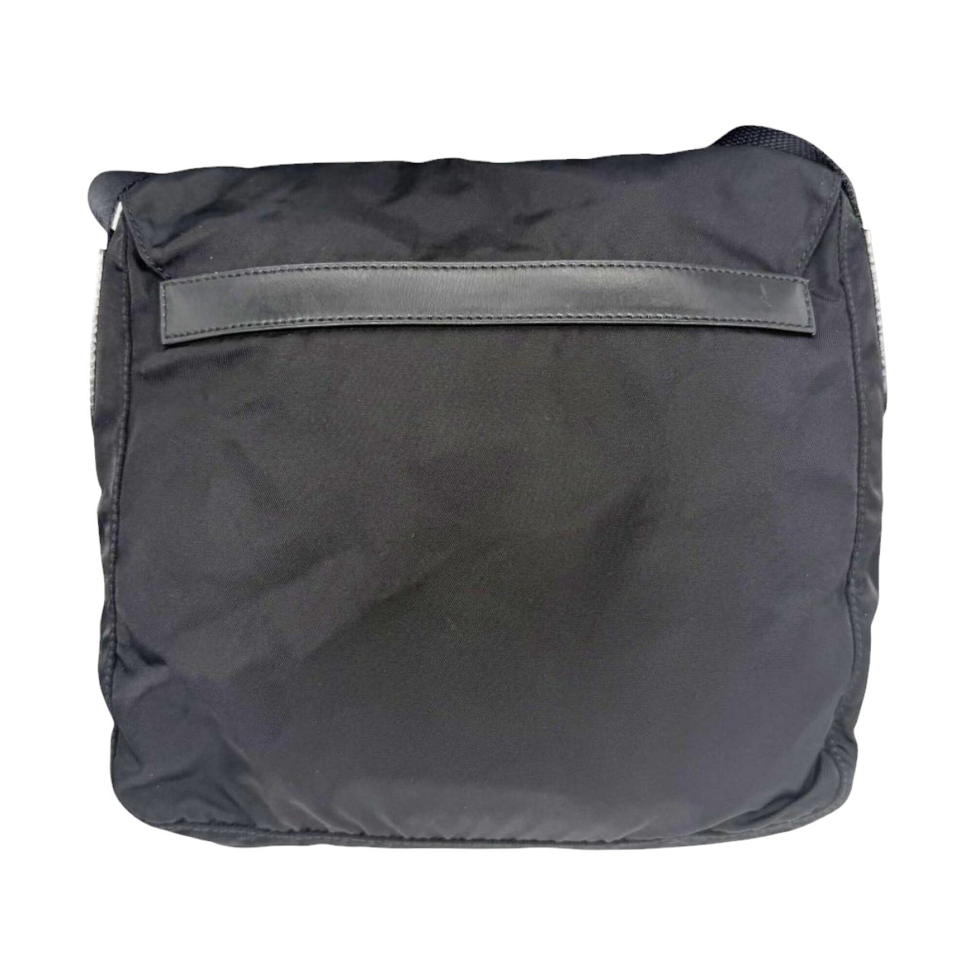 Prada Black Nylon Shoulder Bag (Pre-Owned)