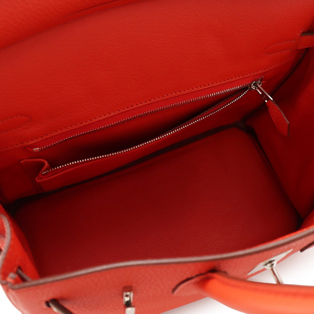 Hermes Capucine Togo Leather Handbag (Pre-Owned)