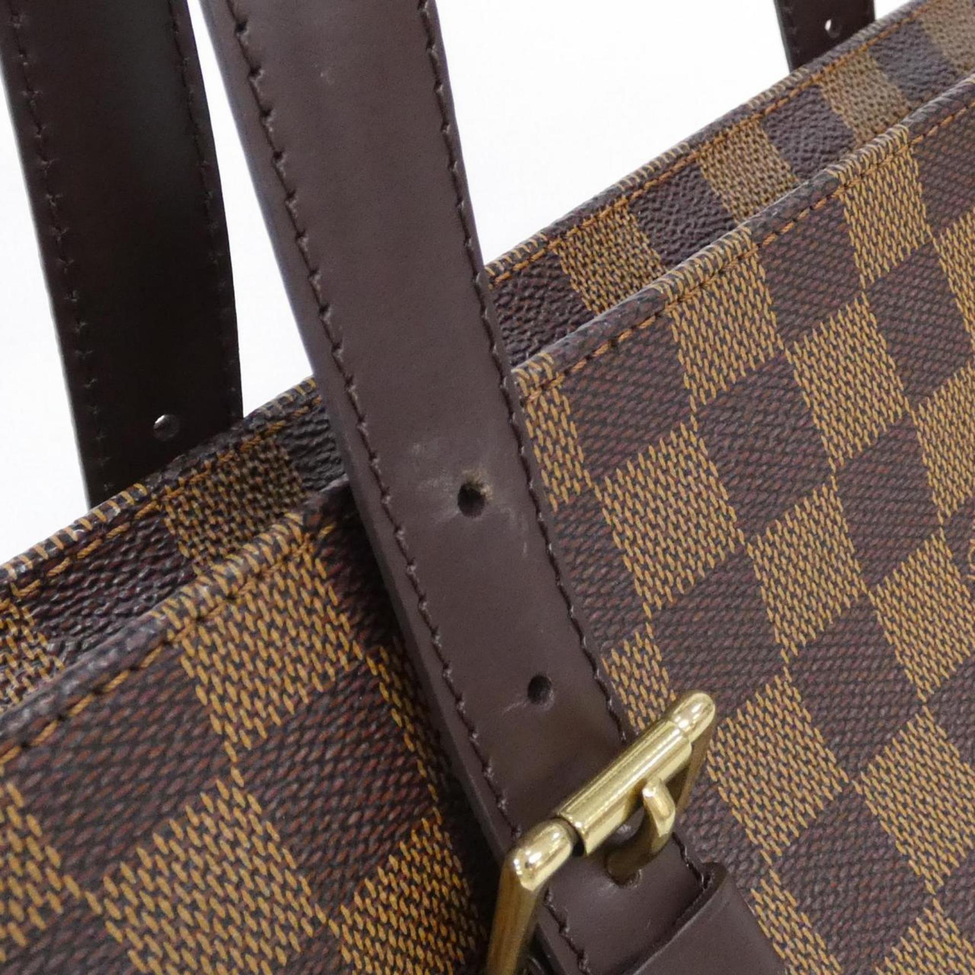 Louis Vuitton Ebene Coated Canvas Shoulder Bag (Pre-Owned)