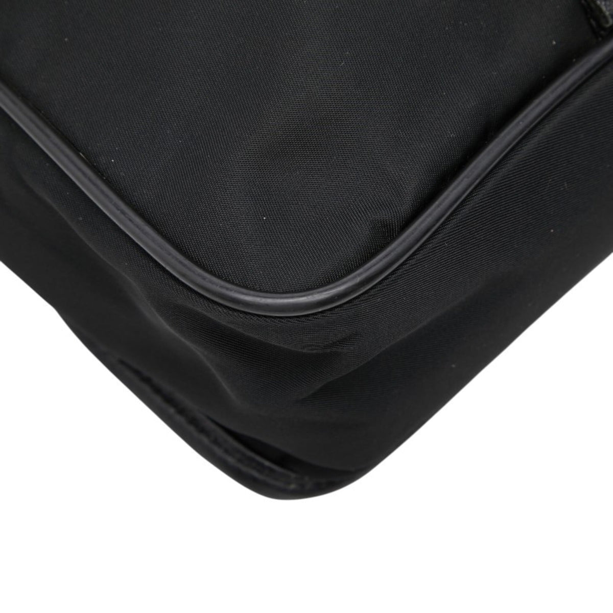 Prada Black Nylon Shoulder Bag (Pre-Owned)