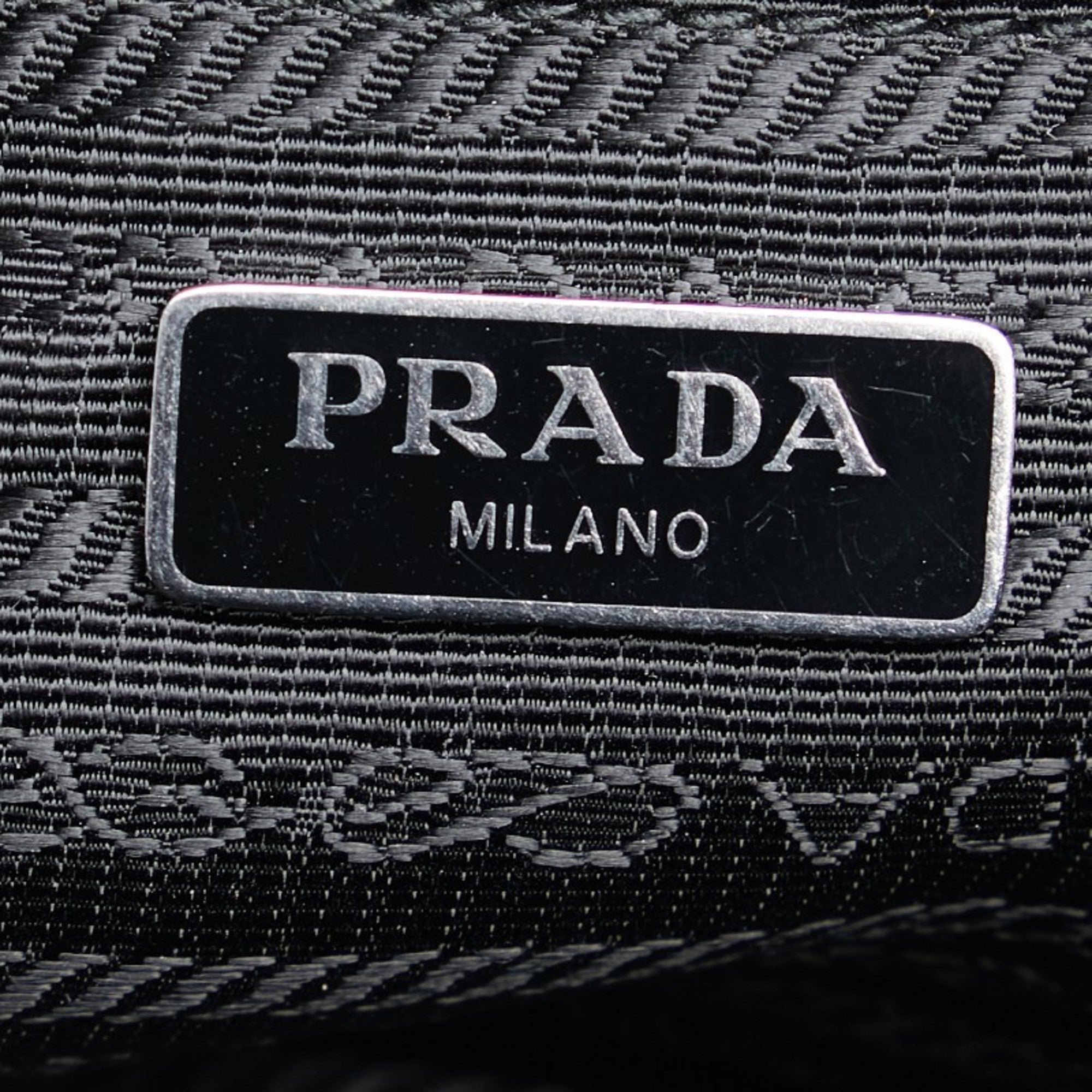 Prada Black Nylon Pouch (Pre-Owned)