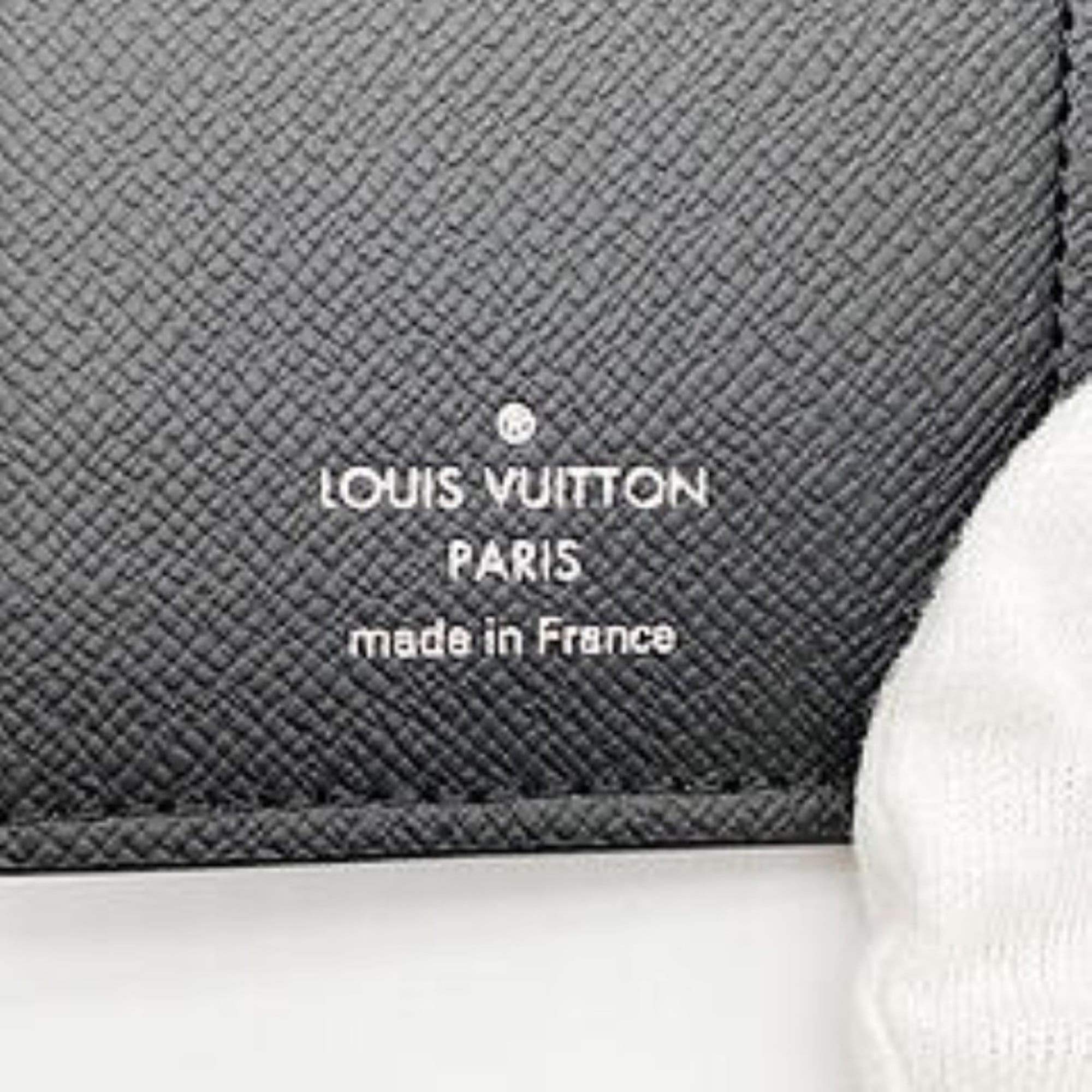 Louis Vuitton Monogram Black Wallet (Tri-Fold) (Pre-Owned)