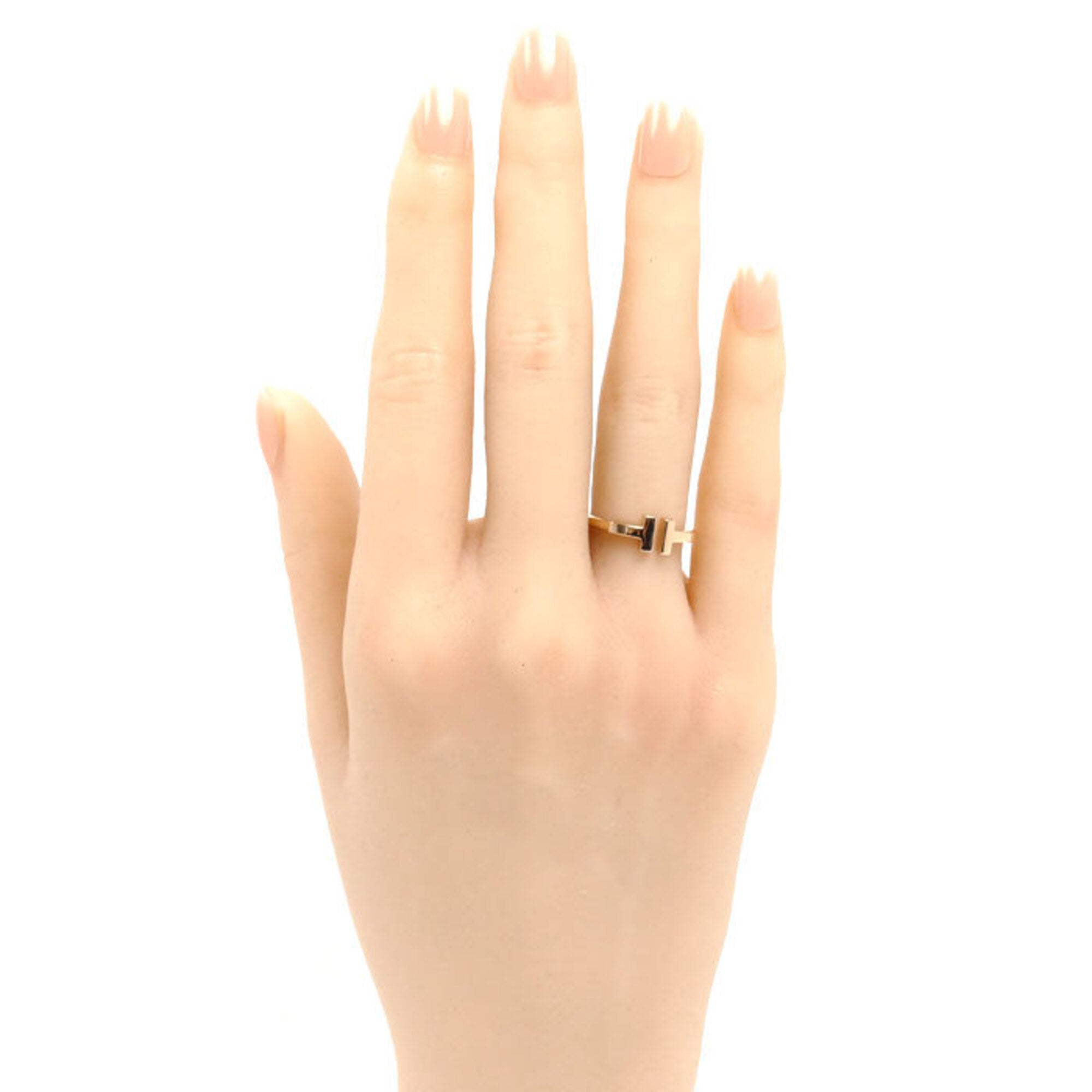 Tiffany Pink Gold (18K) Band Ring (Pre-Owned)