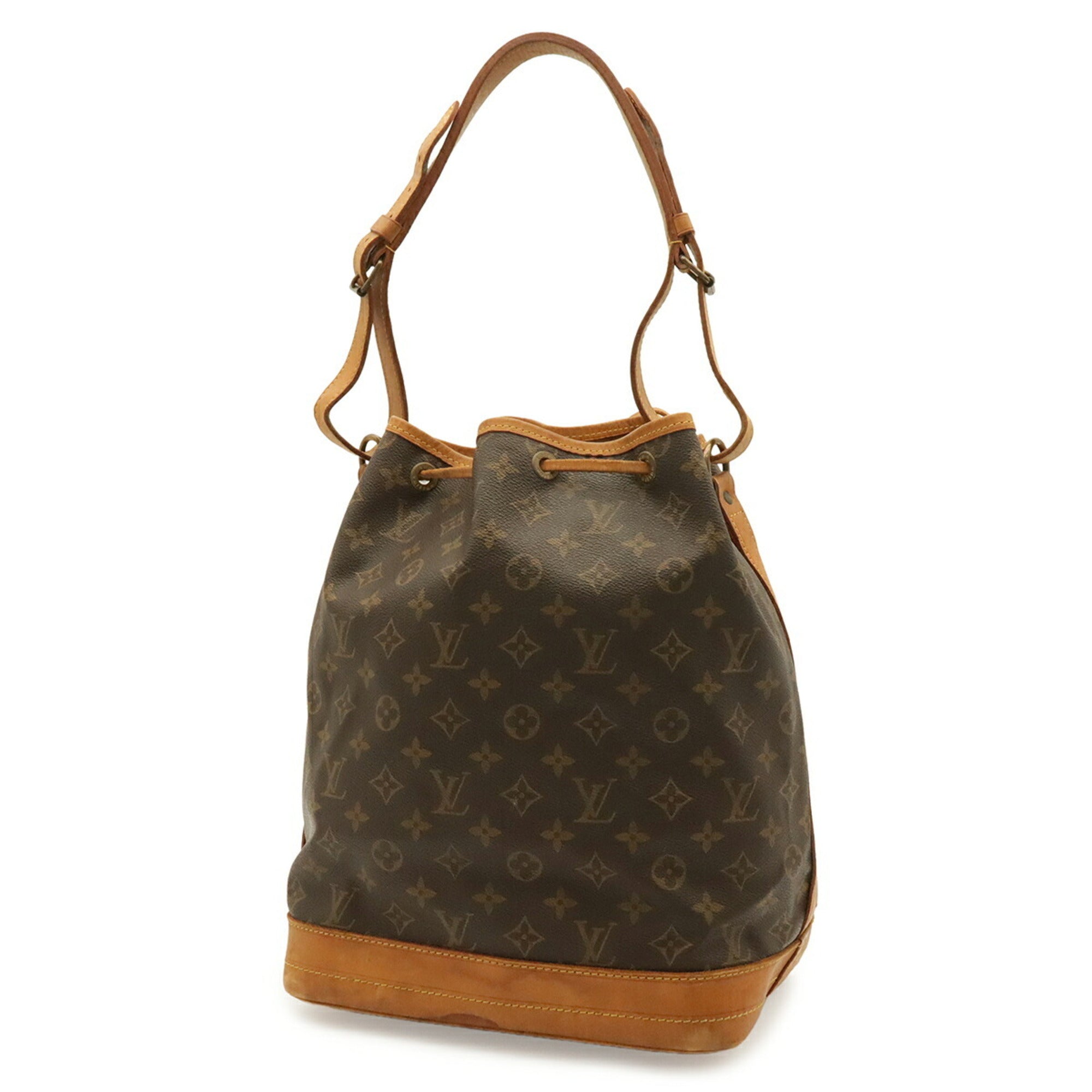 Louis Vuitton Brown Monogram Canvas Pvc Coated Canvas Shoulder Bag (Pre-Owned)