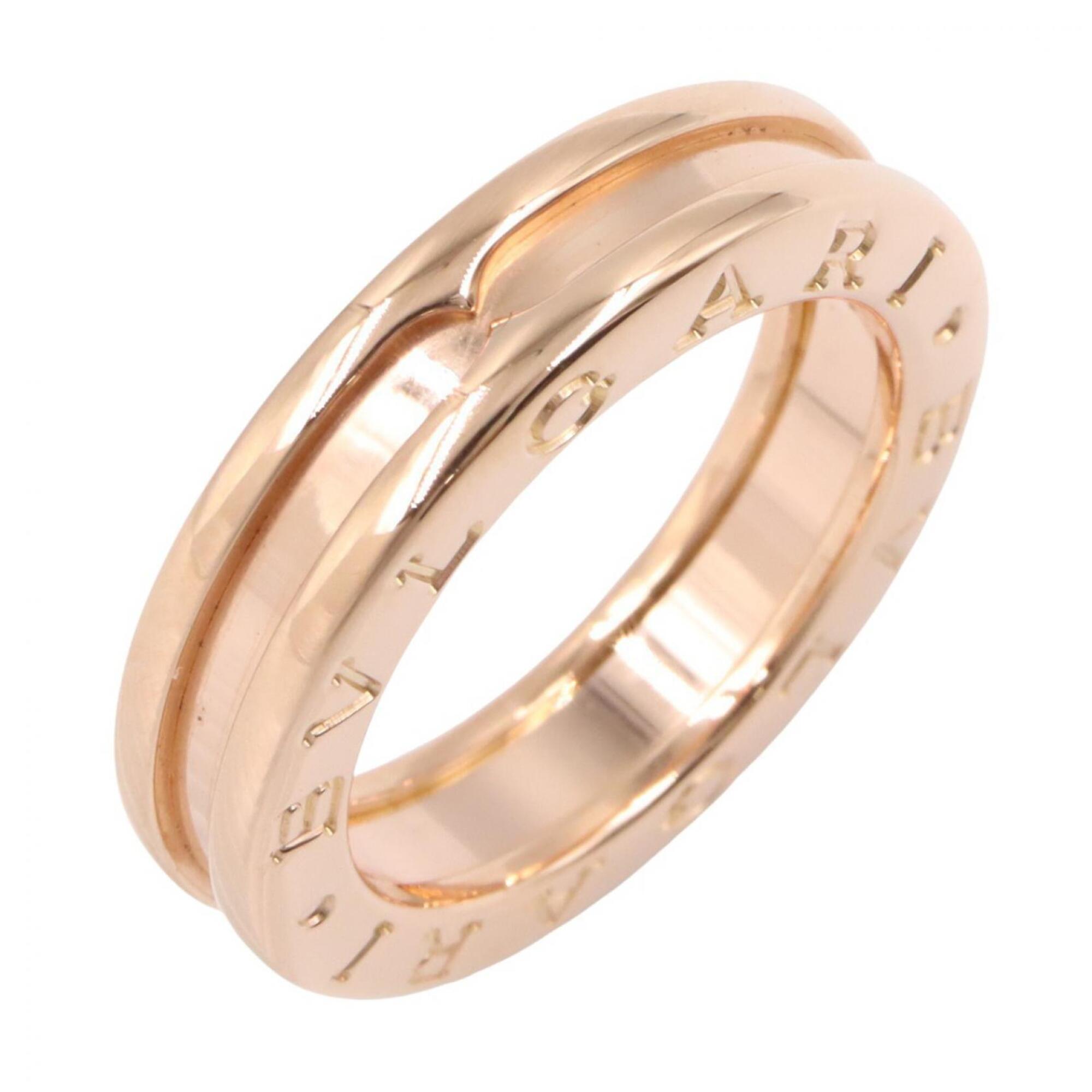 Bvlgari Gold Pink Gold (18K) Band Ring (Pre-Owned)
