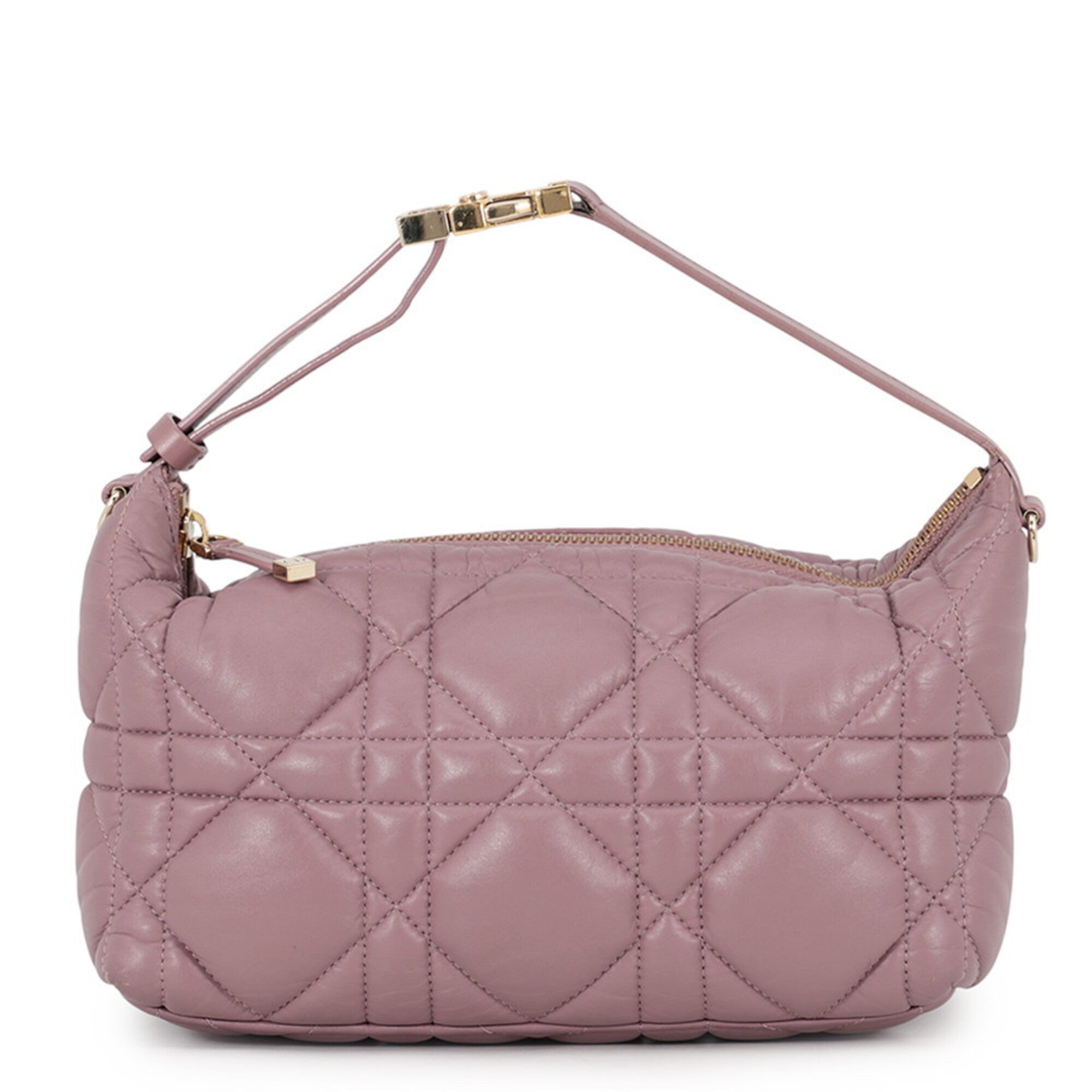 Christian Dior Gold Leather Handbag (Pre-Owned)