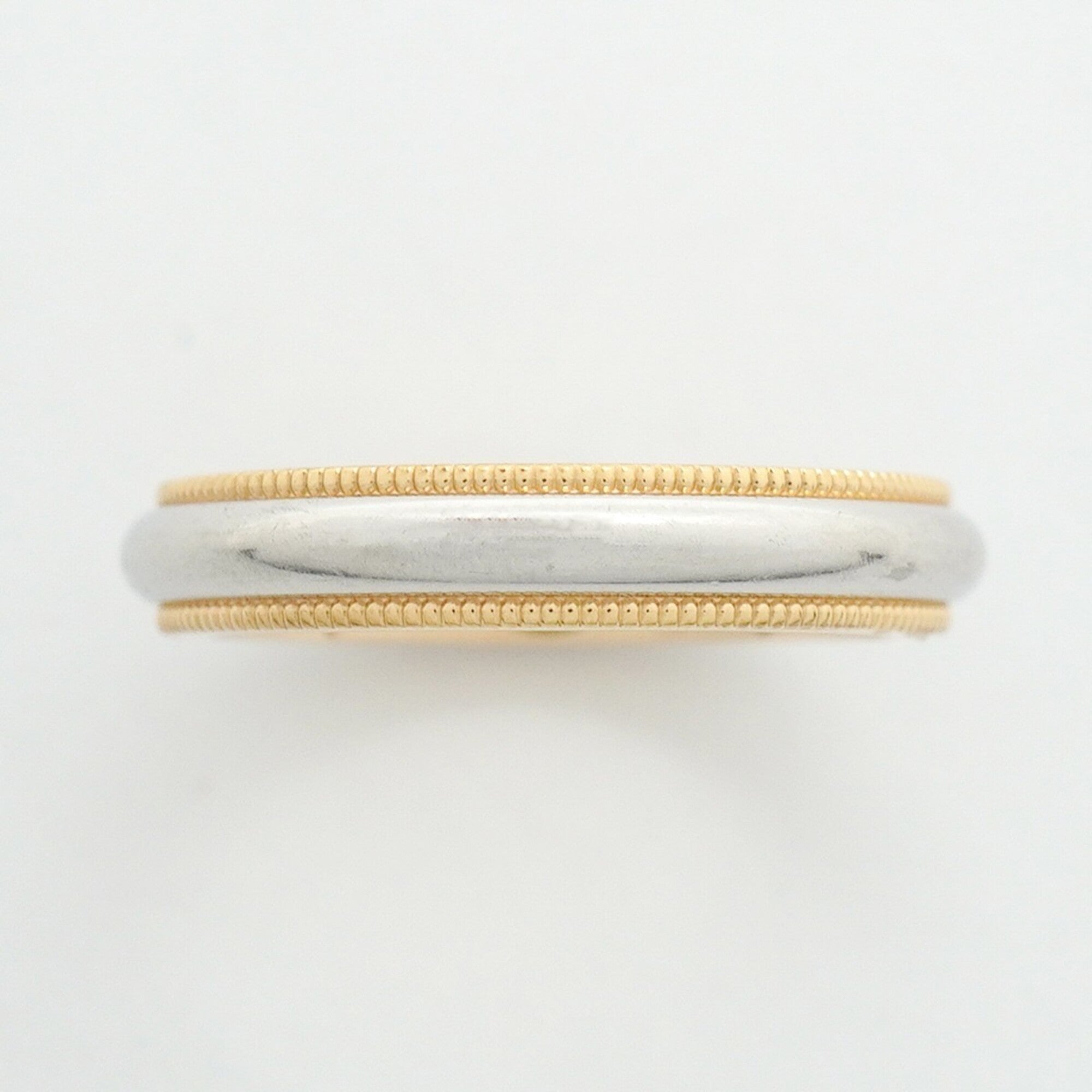 Tiffany Pink Gold (18K) Platinum 950 Band Ring (Pre-Owned)