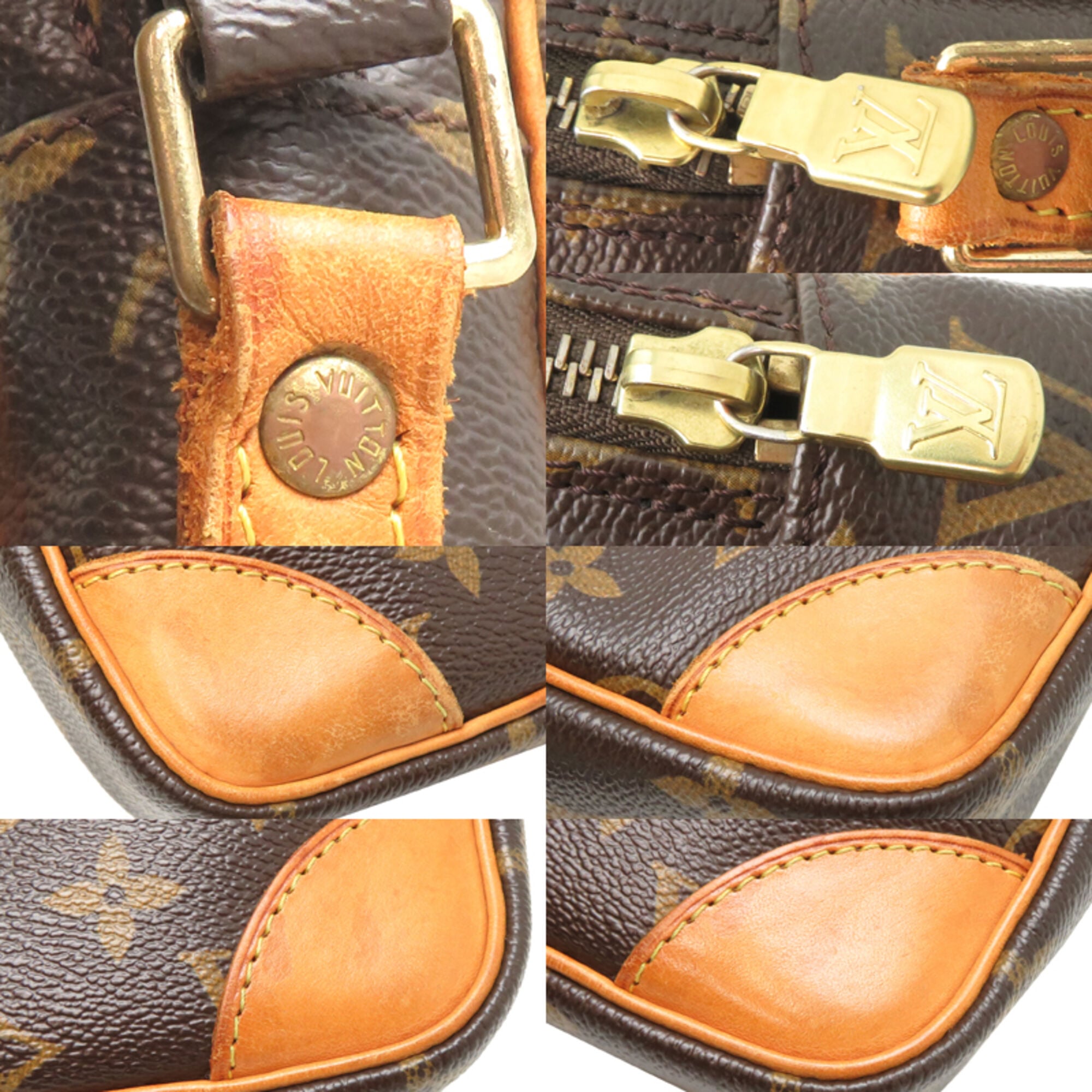 Louis Vuitton Brown Monogram Shoulder Bag (Pre-Owned)