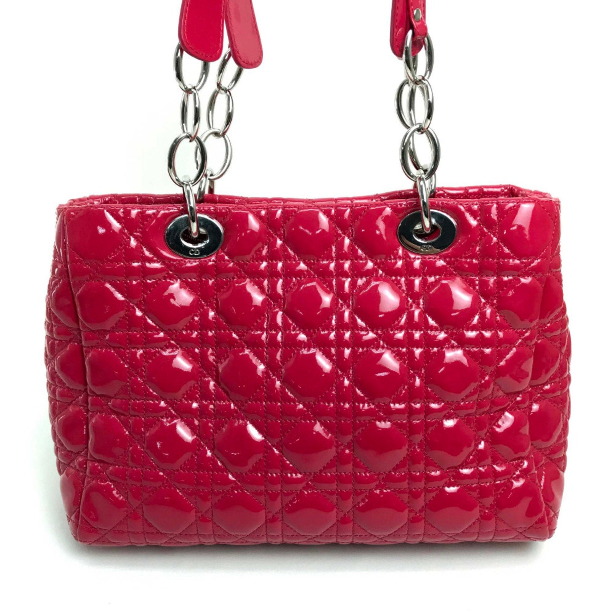 Christian Dior Pink Leather Handbag (Pre-Owned)
