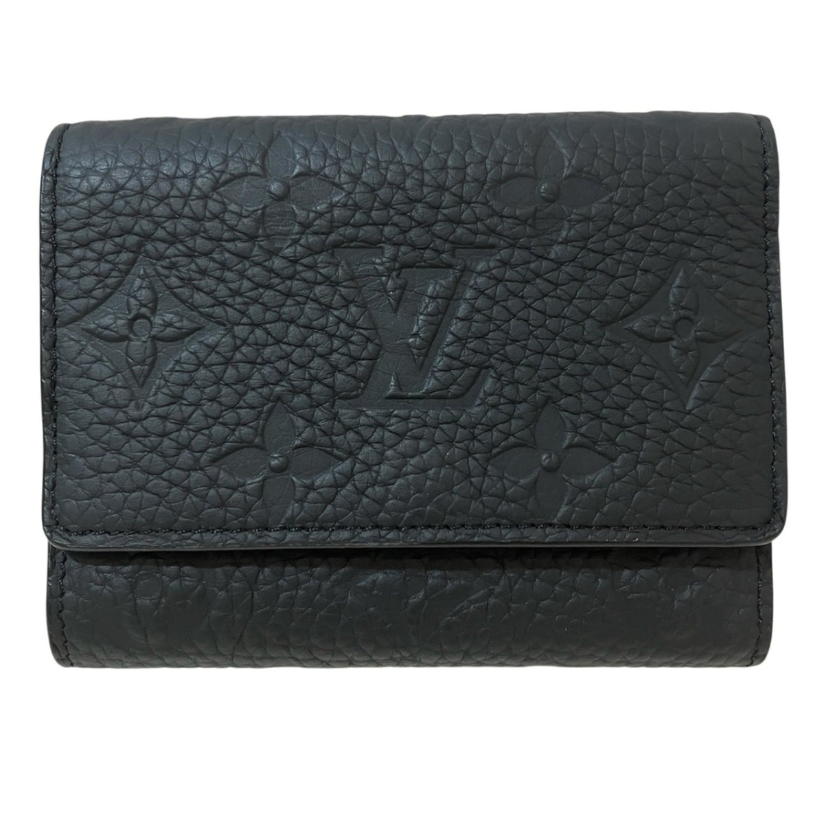 Louis Vuitton Black Wallet (Tri-Fold) (Pre-Owned)