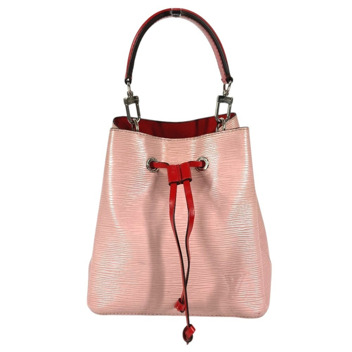 Louis Vuitton Epi Pink Red Color Rose Ballerine Epi Leather Handbag (Pre-Owned)
