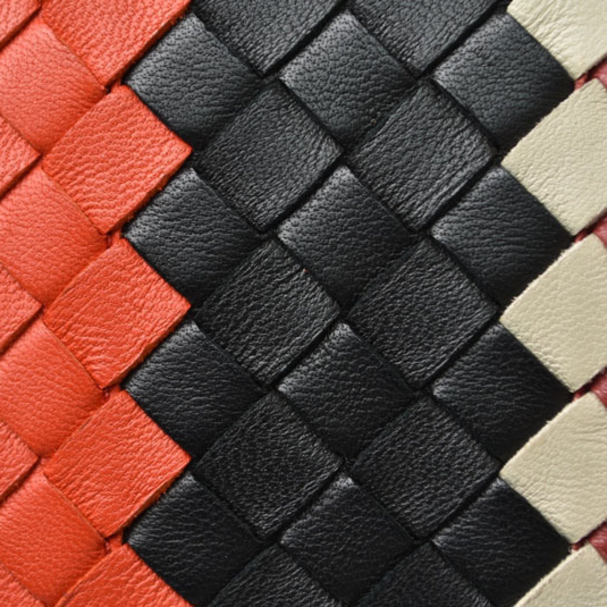 Bottega Veneta Intrecciato Mustard Leather Clutch Bag (Pre-Owned)