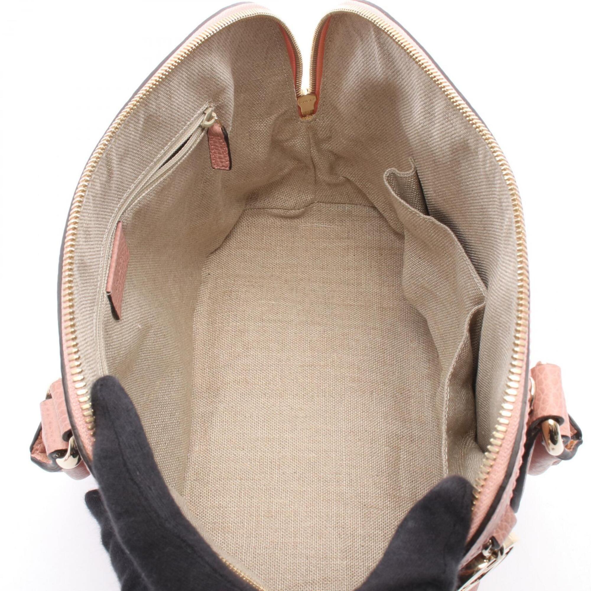 Gucci Pink Leather Handbag (Pre-Owned)