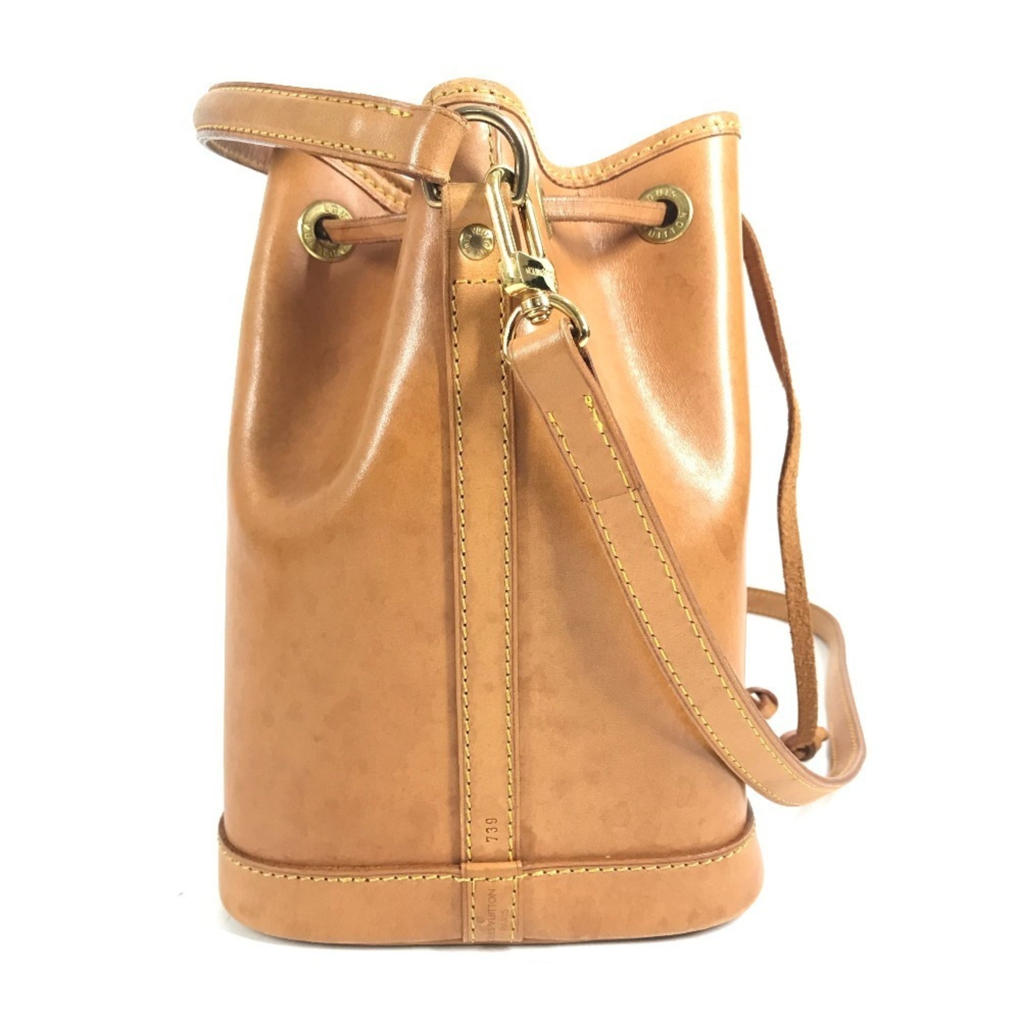 Louis Vuitton Beige Nomade Leather Leather Handbag Shoulder Bag (Pre-Owned)