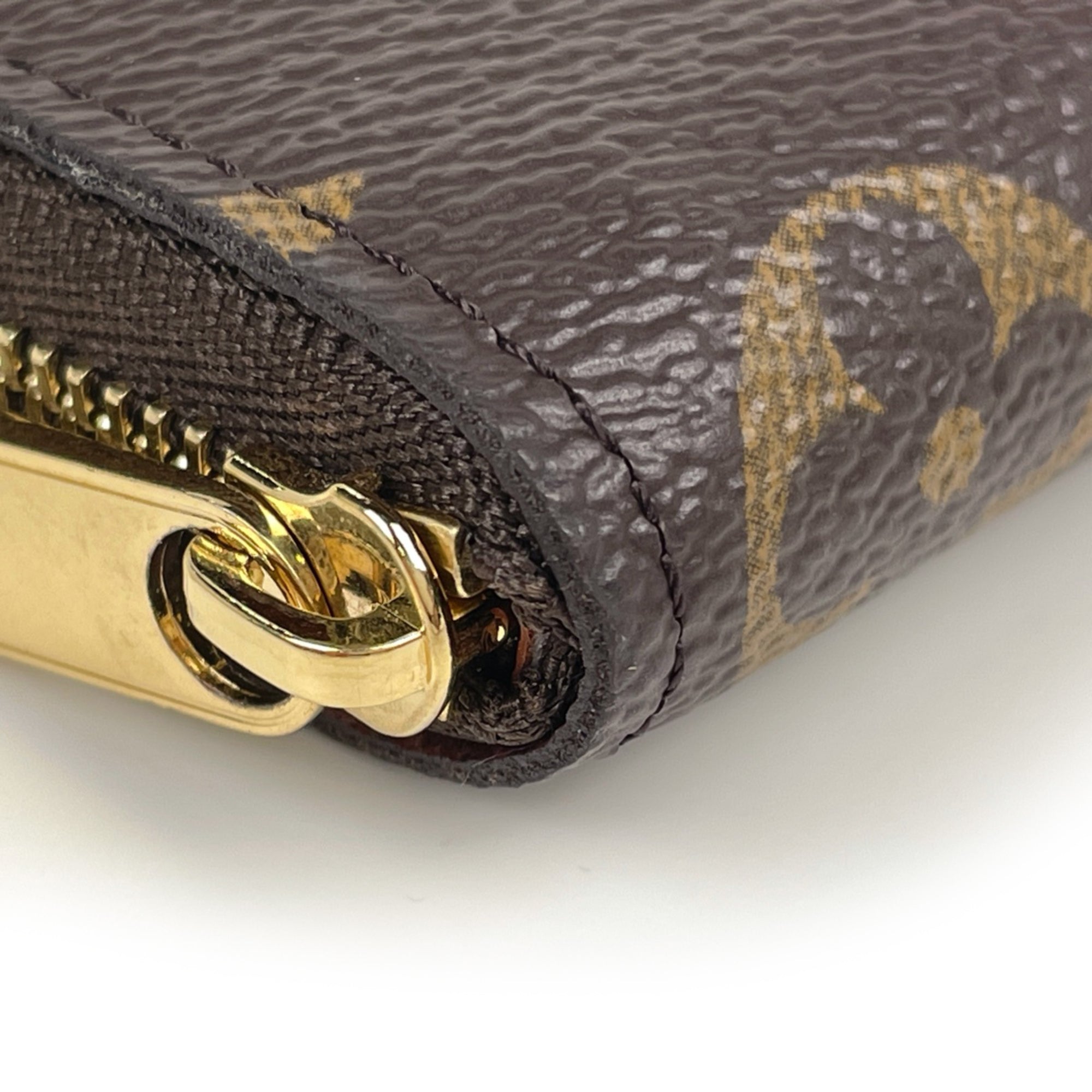 Louis Vuitton Brown Monogram Coin Purse/Coin Case (Pre-Owned)