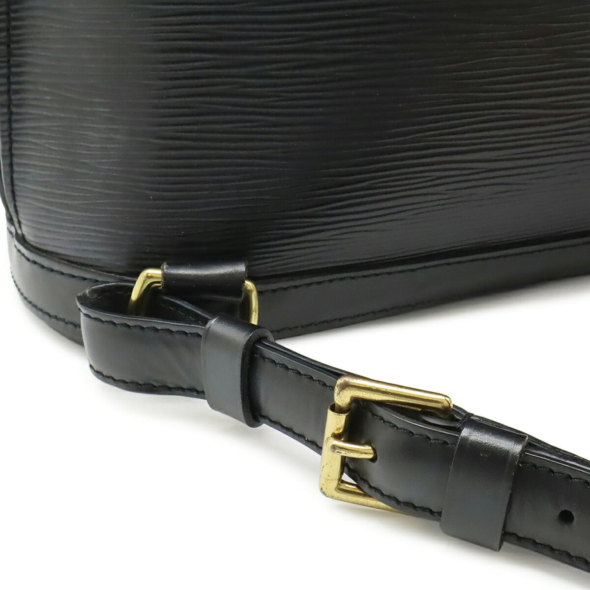 Louis Vuitton Noir Epi Leather Backpack Shoulder Bag (Pre-Owned)