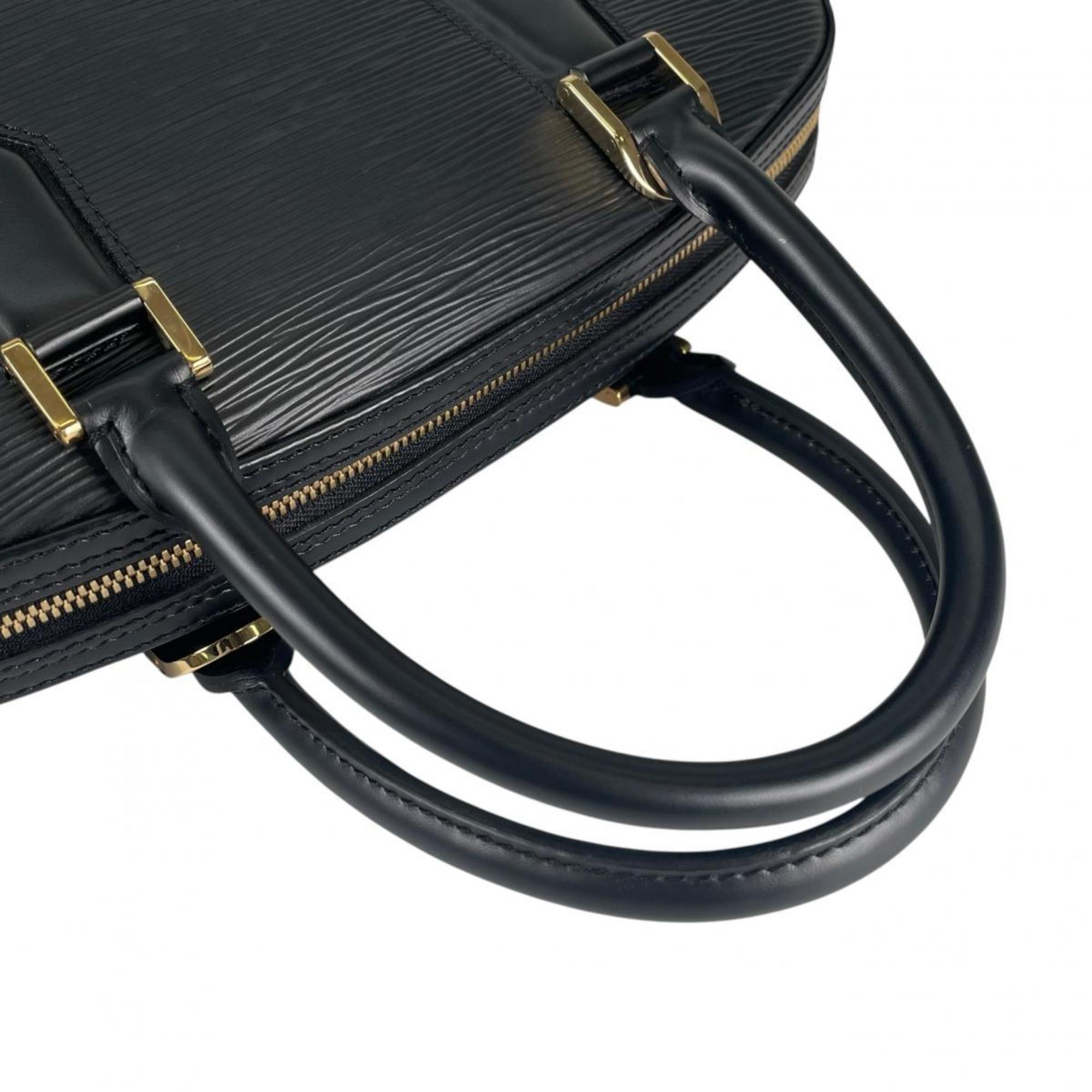 Louis Vuitton Black Noir Epi Leather Handbag (Pre-Owned)