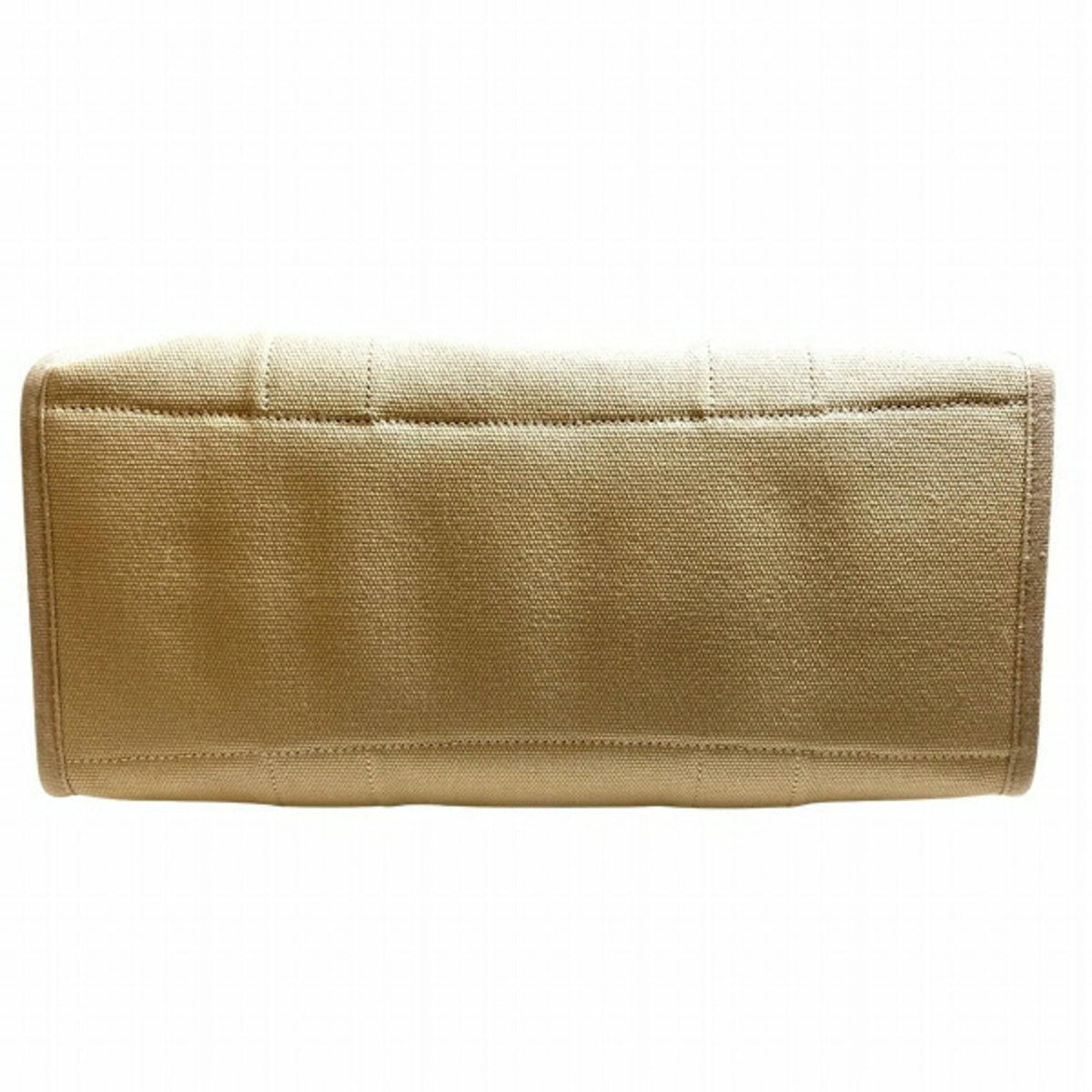Coach Beige Canvas Shoulder Bag Tote Bag (Pre-Owned)