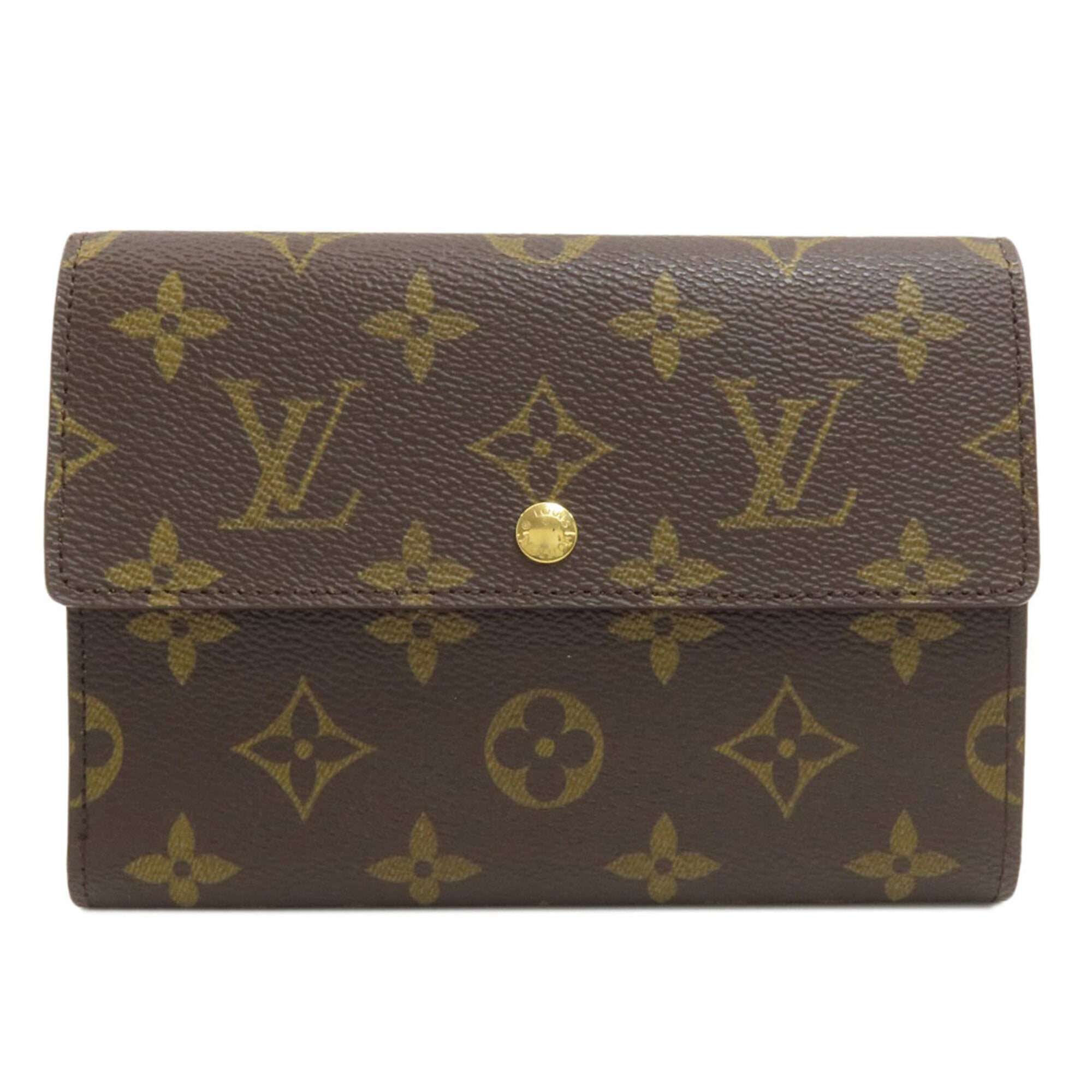 Louis Vuitton Monogram Monogram Canvas Wallet (Tri-Fold) (Pre-Owned)