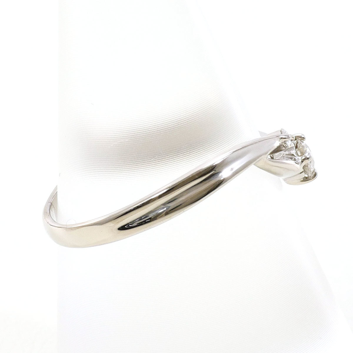 Unbranded White Gold White Gold (14K) Band Ring (Pre-Owned)