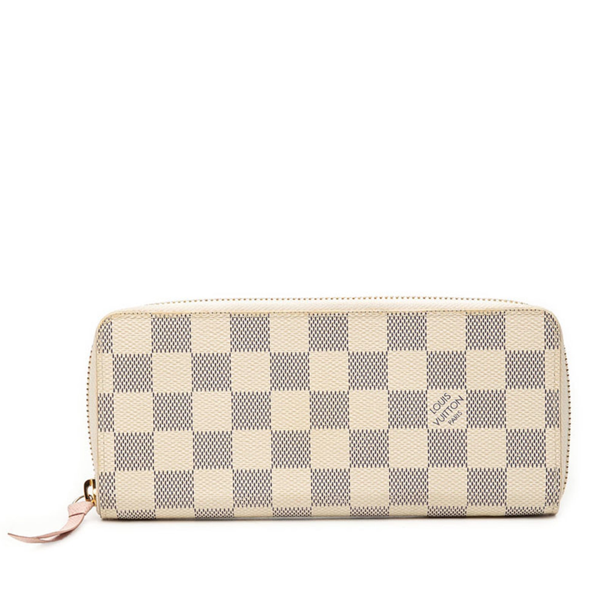Louis Vuitton Rose Ballerine White Pvc Long Wallet (Bi-Fold) (Pre-Owned)