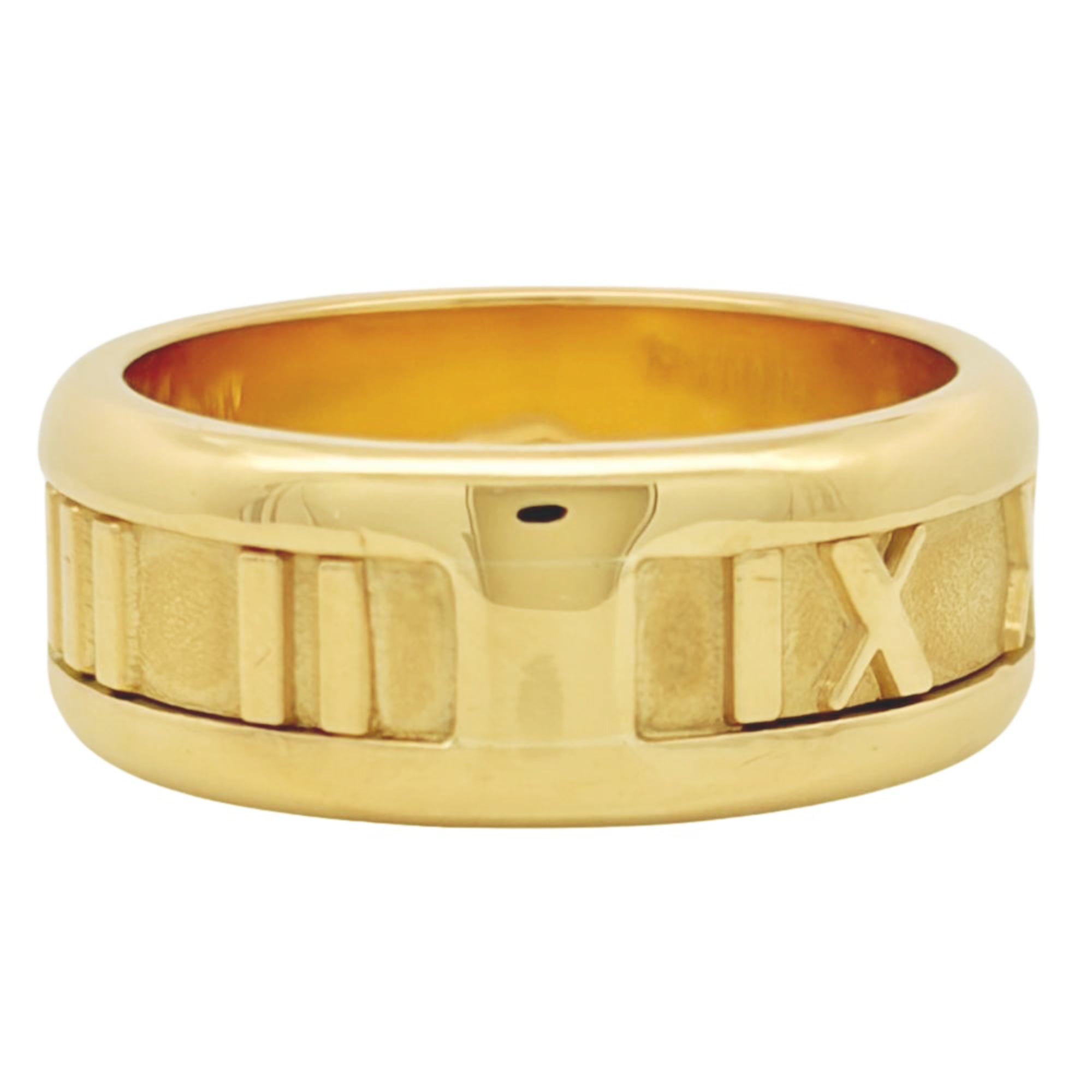 Tiffany Atlas Yellow Gold (18K) Band Ring (Pre-Owned)
