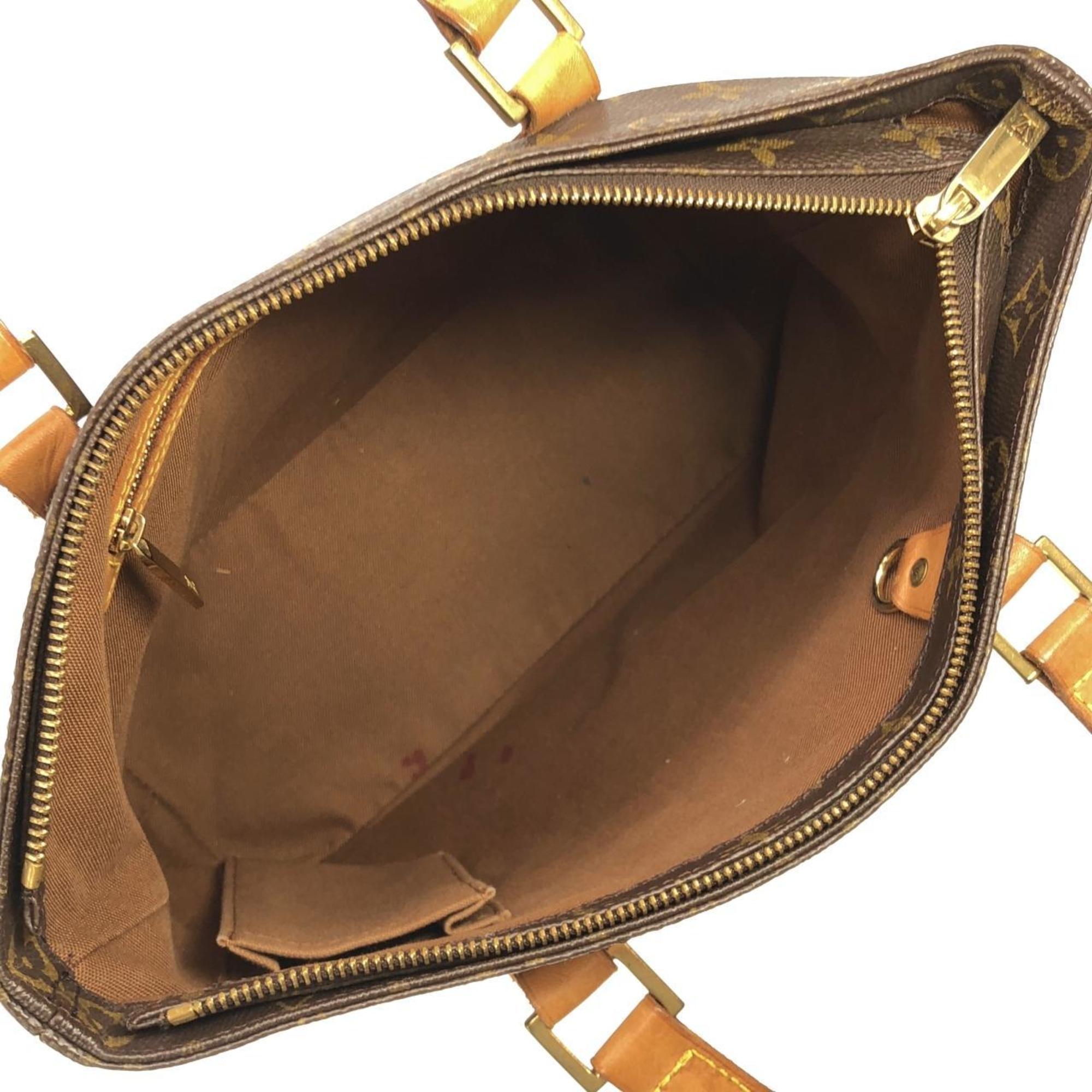 Louis Vuitton Marron Coated Canvas Handbag (Pre-Owned)