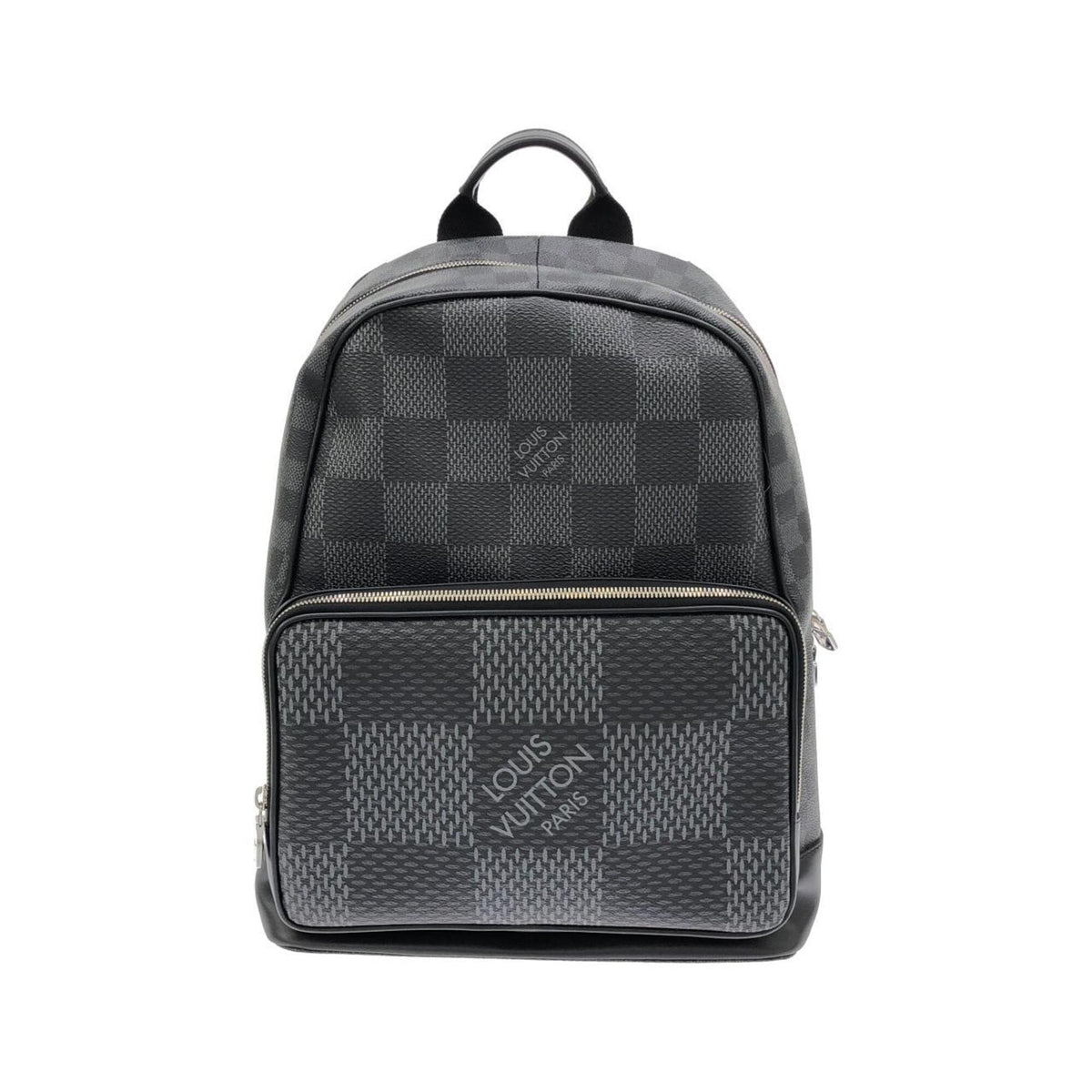 Louis Vuitton Dark Gray Graphite Coated Canvas Backpack (Pre-Owned)