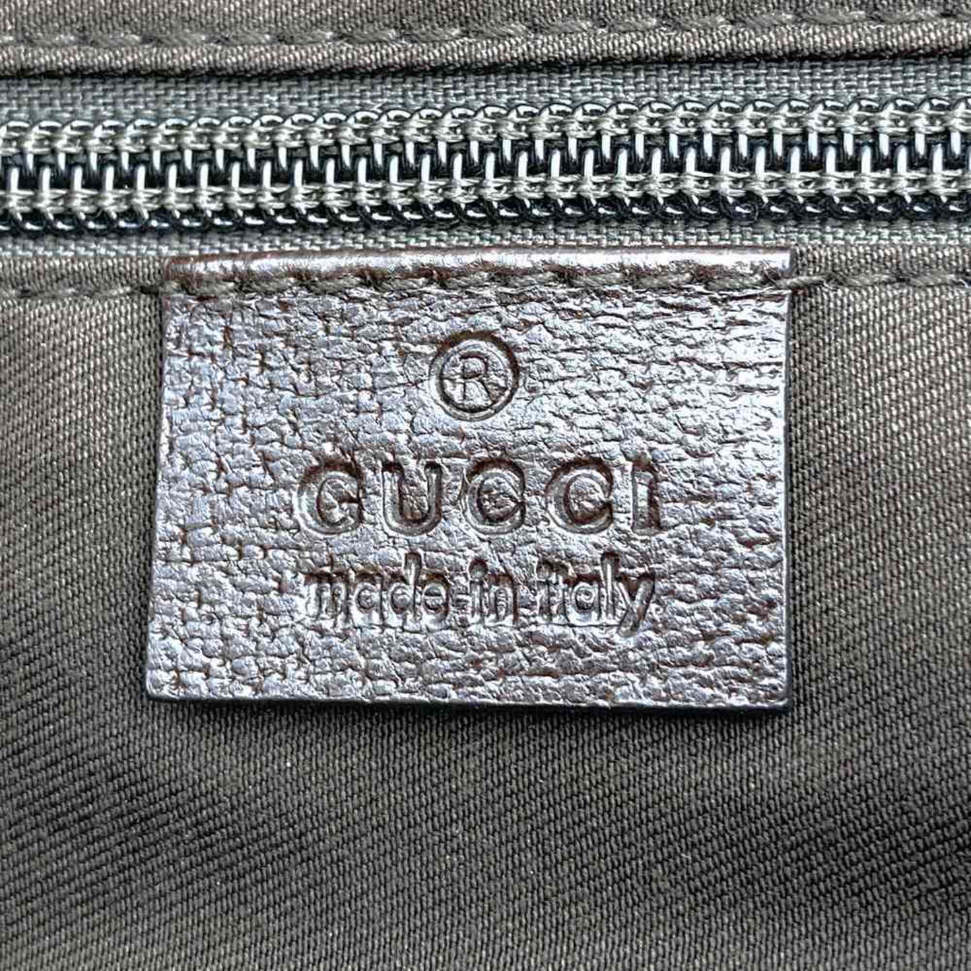 Gucci Gg Canvas Brown Gg Canvas Shoulder Bag (Pre-Owned)