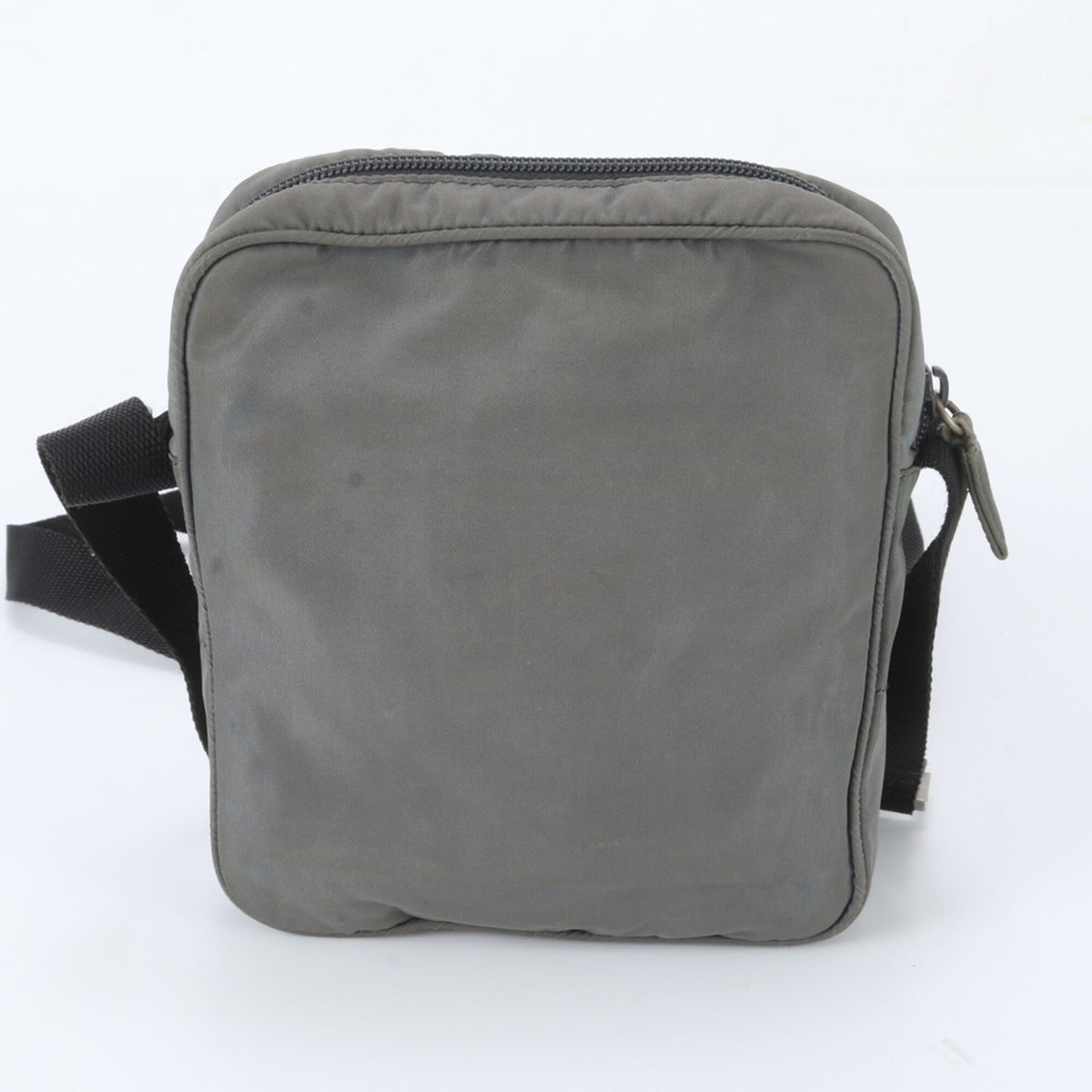 Prada Khaki Messenger Bag Shoulder Bag (Pre-Owned)
