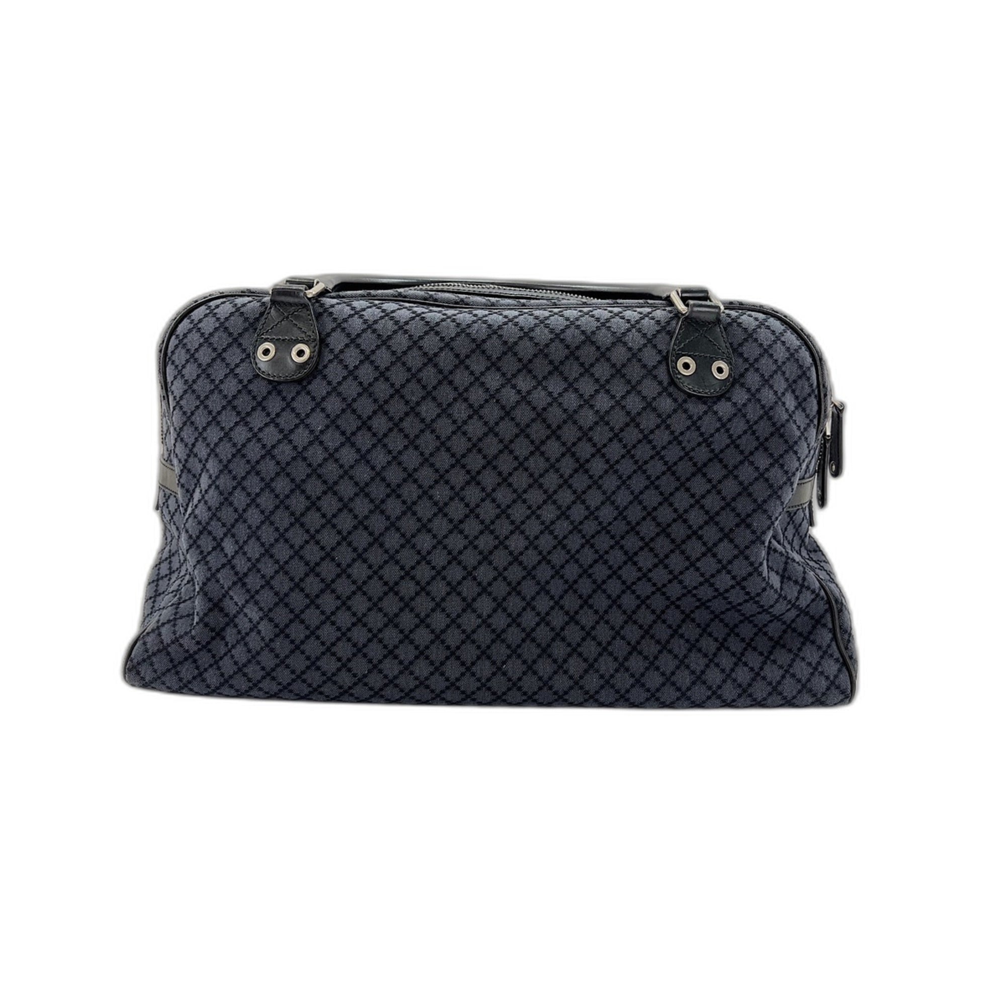 Gucci Navy Canvas Handbag (Pre-Owned)