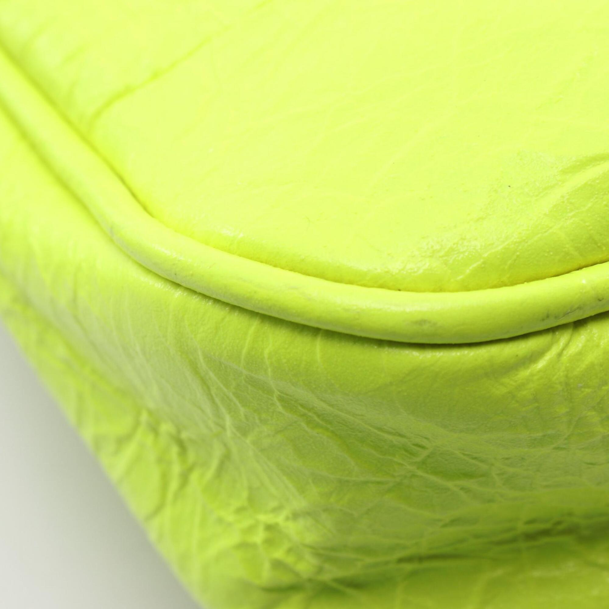Balenciaga Green Leather Handbag (Pre-Owned)