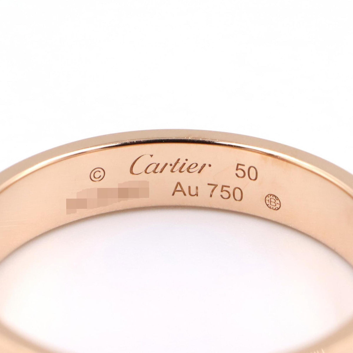 Cartier Gold Pink Gold (18K) Band Ring (Pre-Owned)
