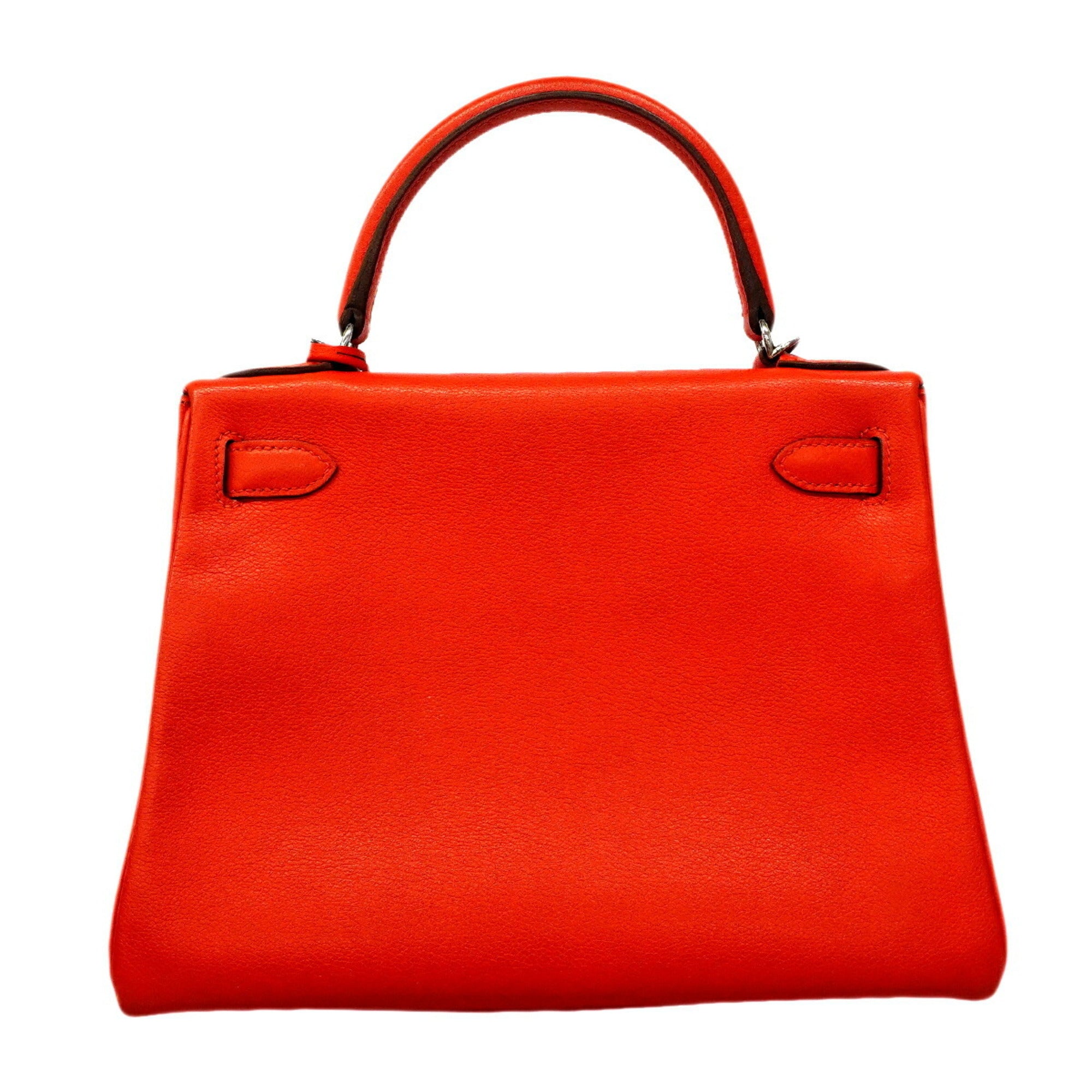 Hermes Red Color Handbag (Pre-Owned)