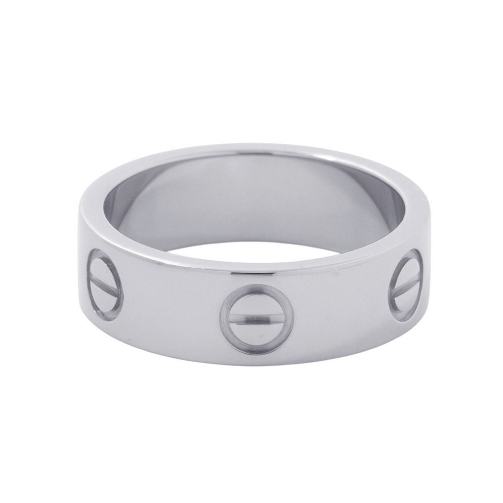 Cartier White Gold (18K) Band Ring (Pre-Owned)