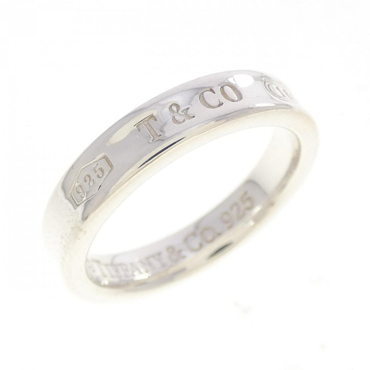Tiffany Silver 925 Band Ring (Pre-Owned)