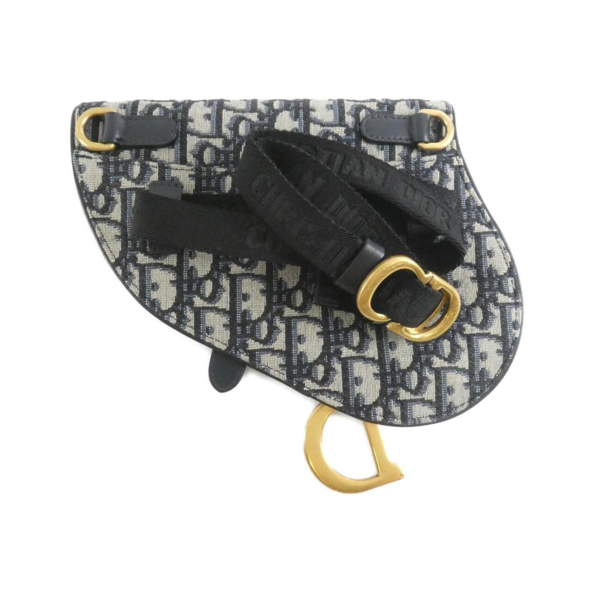 Christian Dior Blue Canvas Fanny Pack (Pre-Owned)